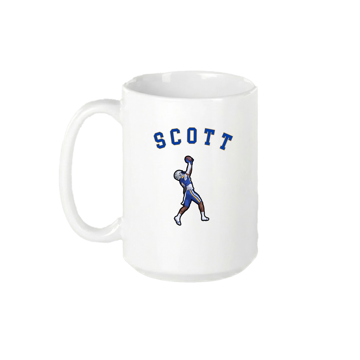 15oz Coffee Mug — Shirsey Arch in White