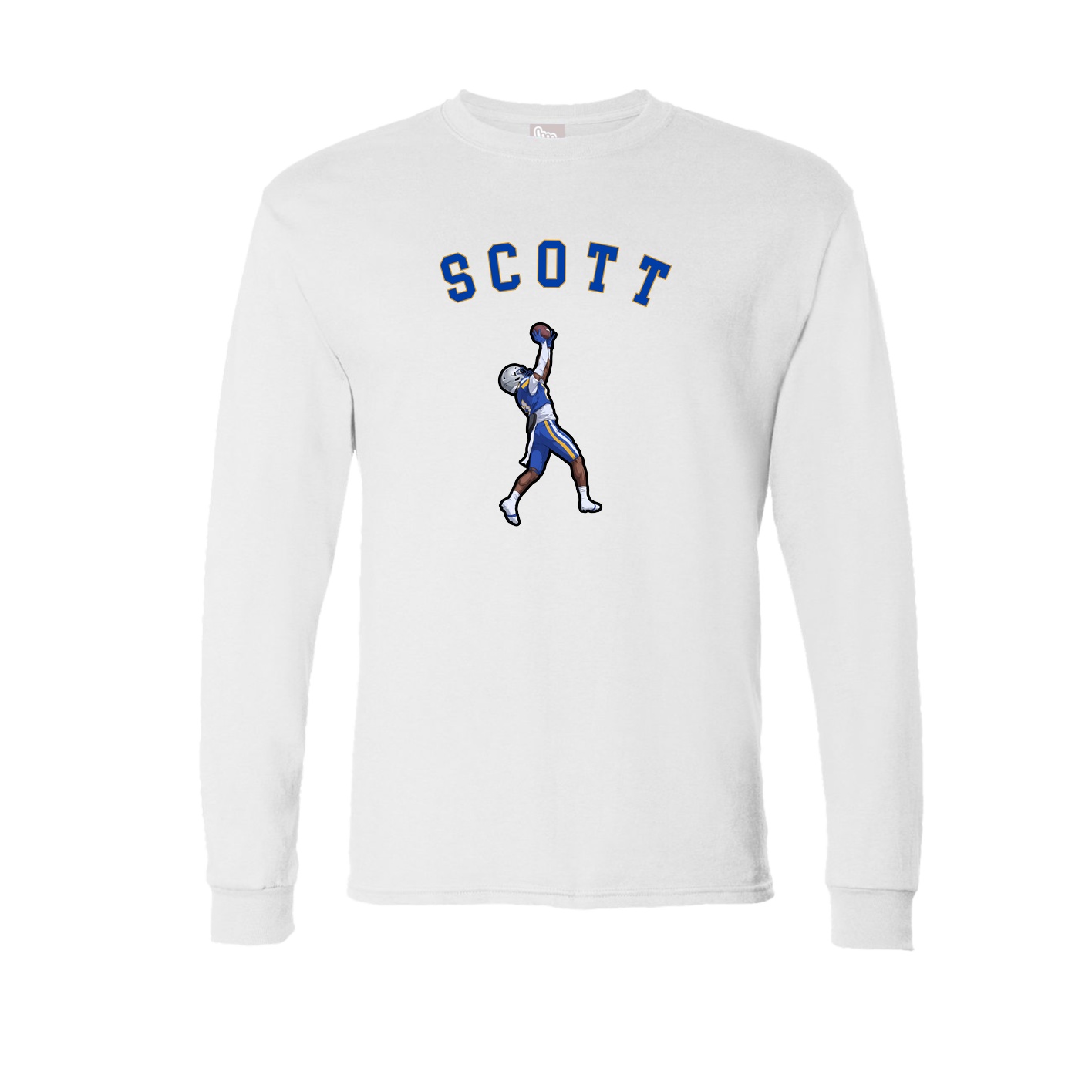 Long Sleeve Tee — Shirsey Arch in White