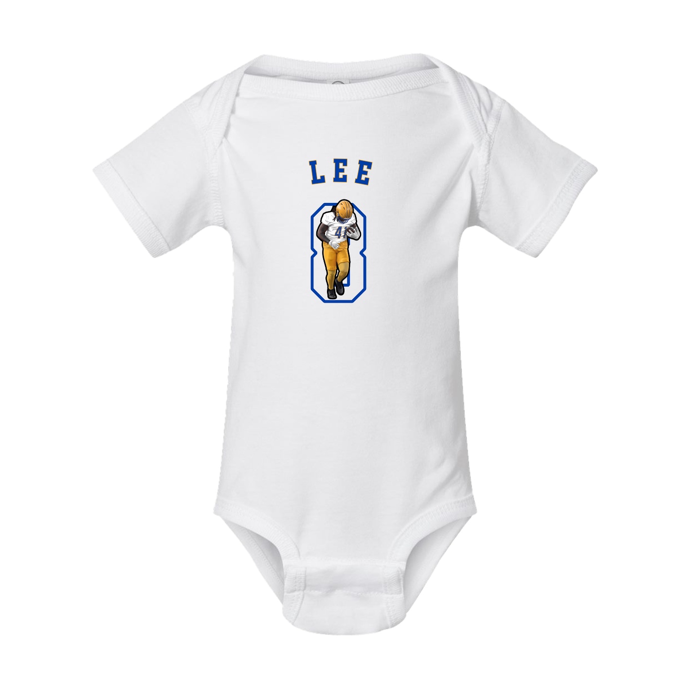 Baby Onesie — Shirsey Arch in White