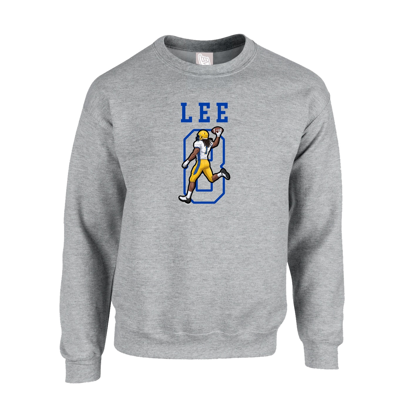 Fleece Crew — Shirsey in Grey