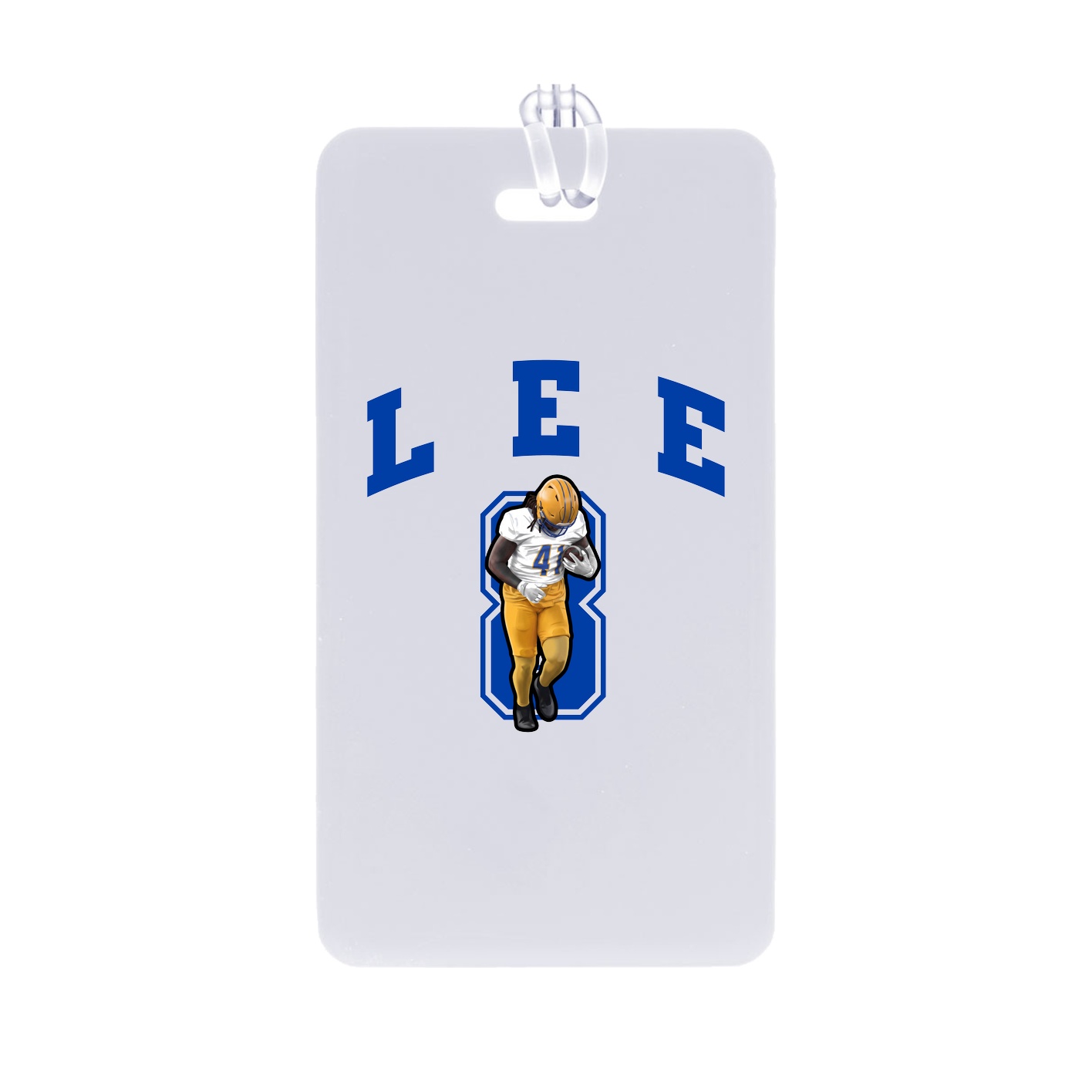Bag Tag — Number in Classic