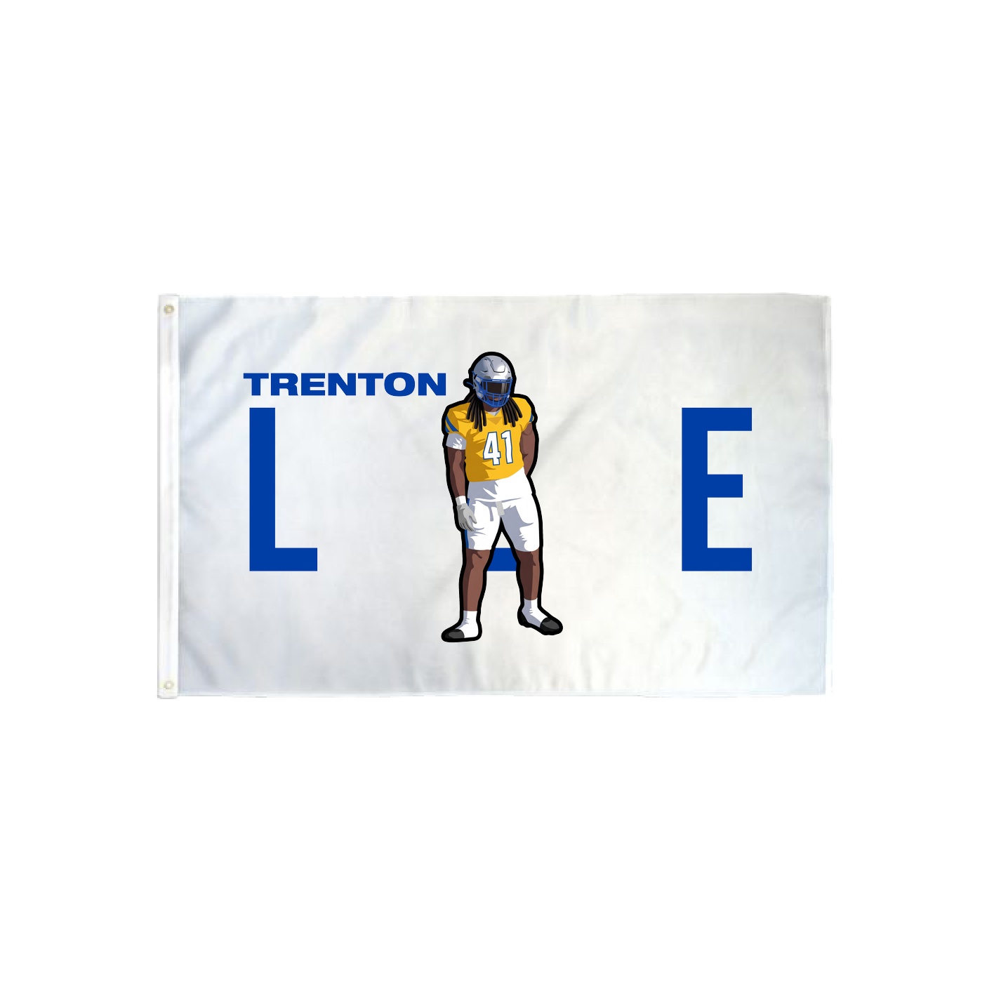 3x5 Flag — Player Name in Classic