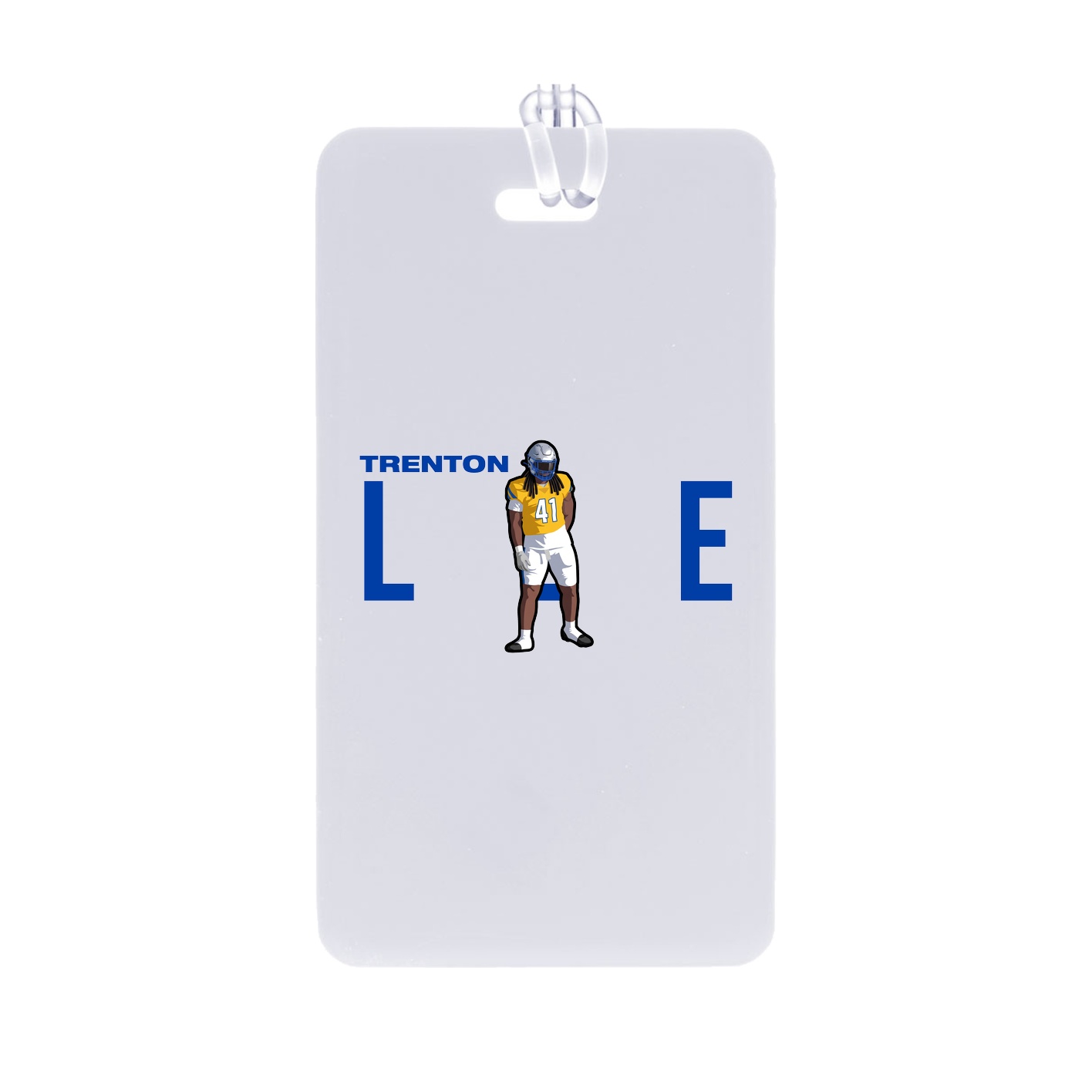 Bag Tag — Player Name in Classic