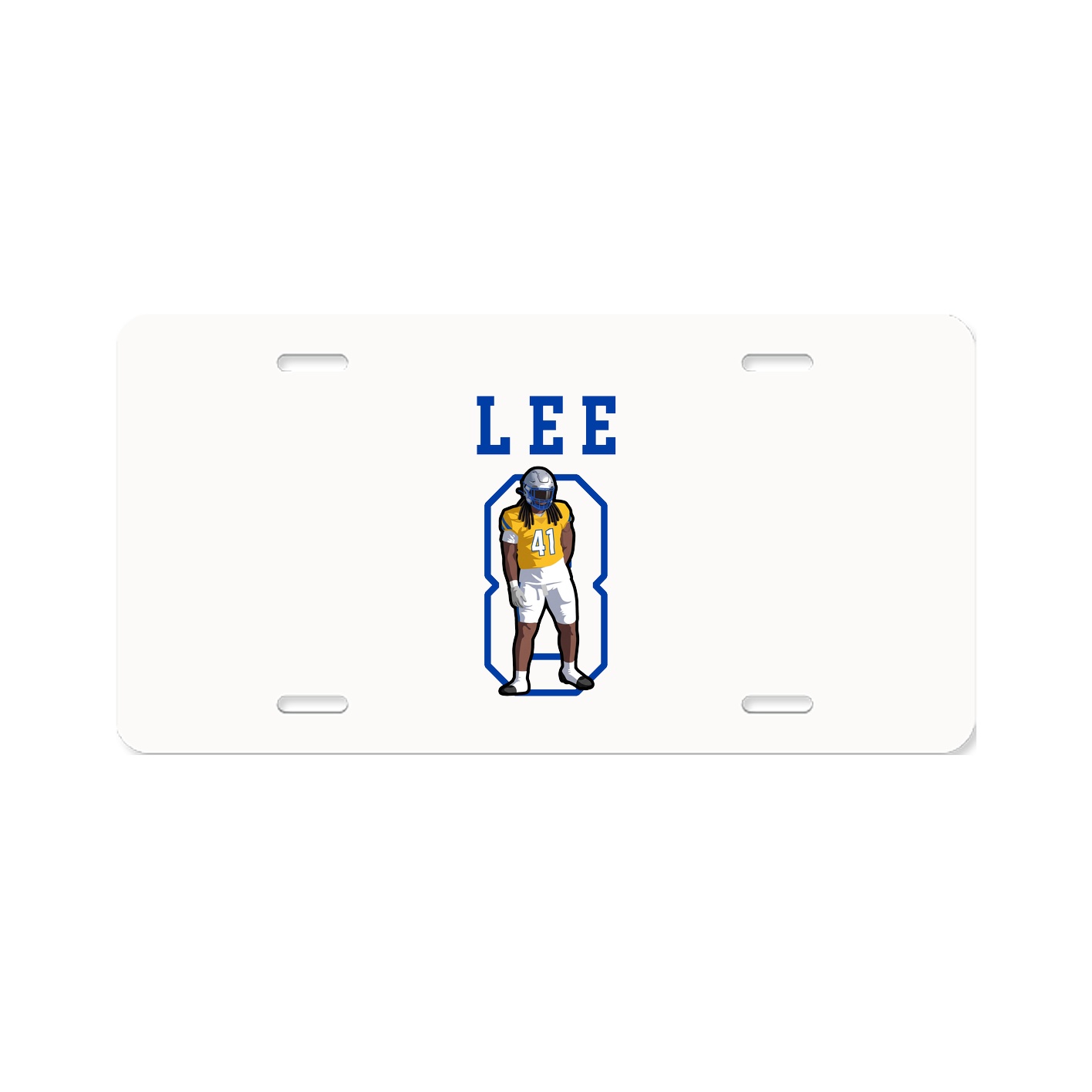 License Plate — Shirsey in Classic