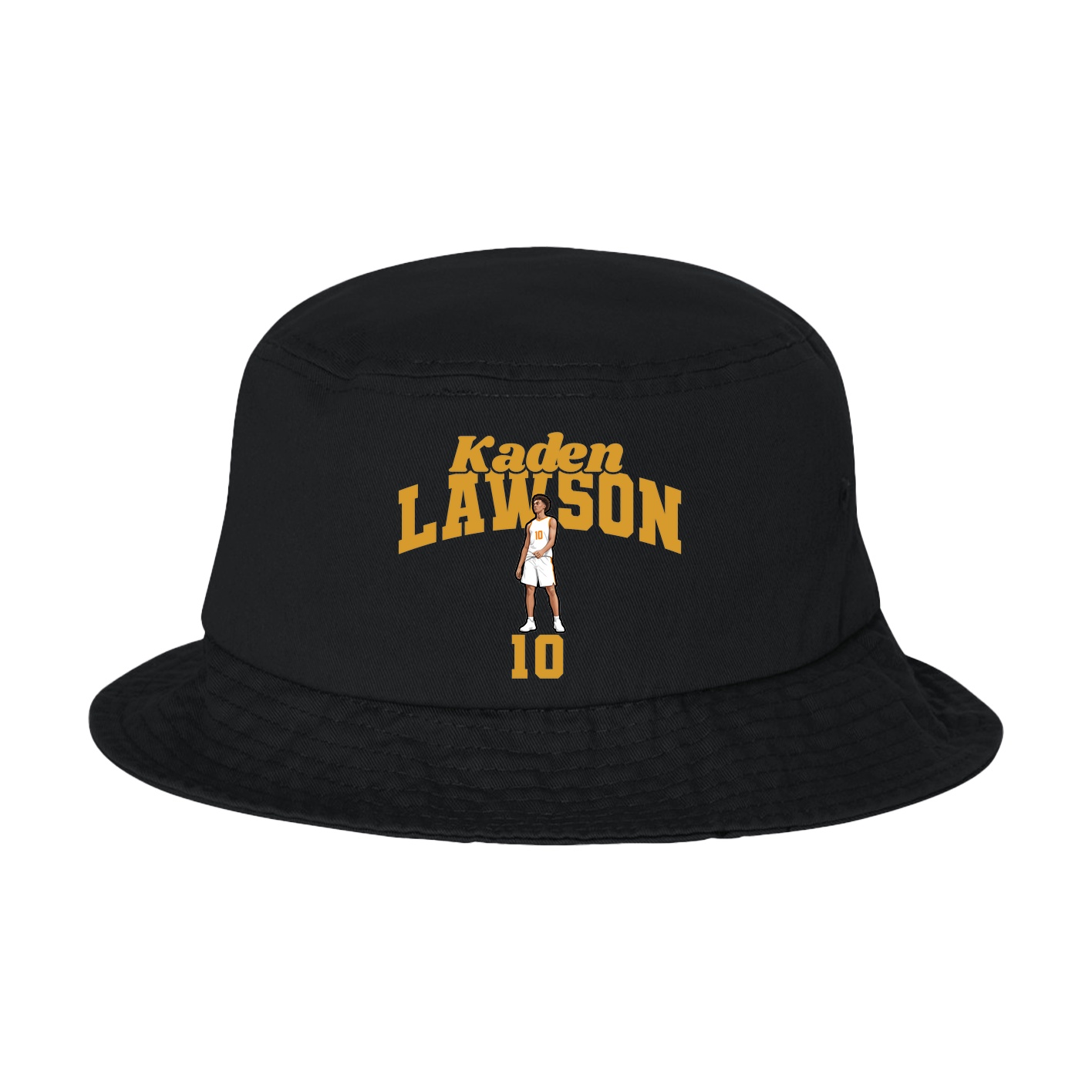 Bucket Cap — Signature Arch in Black