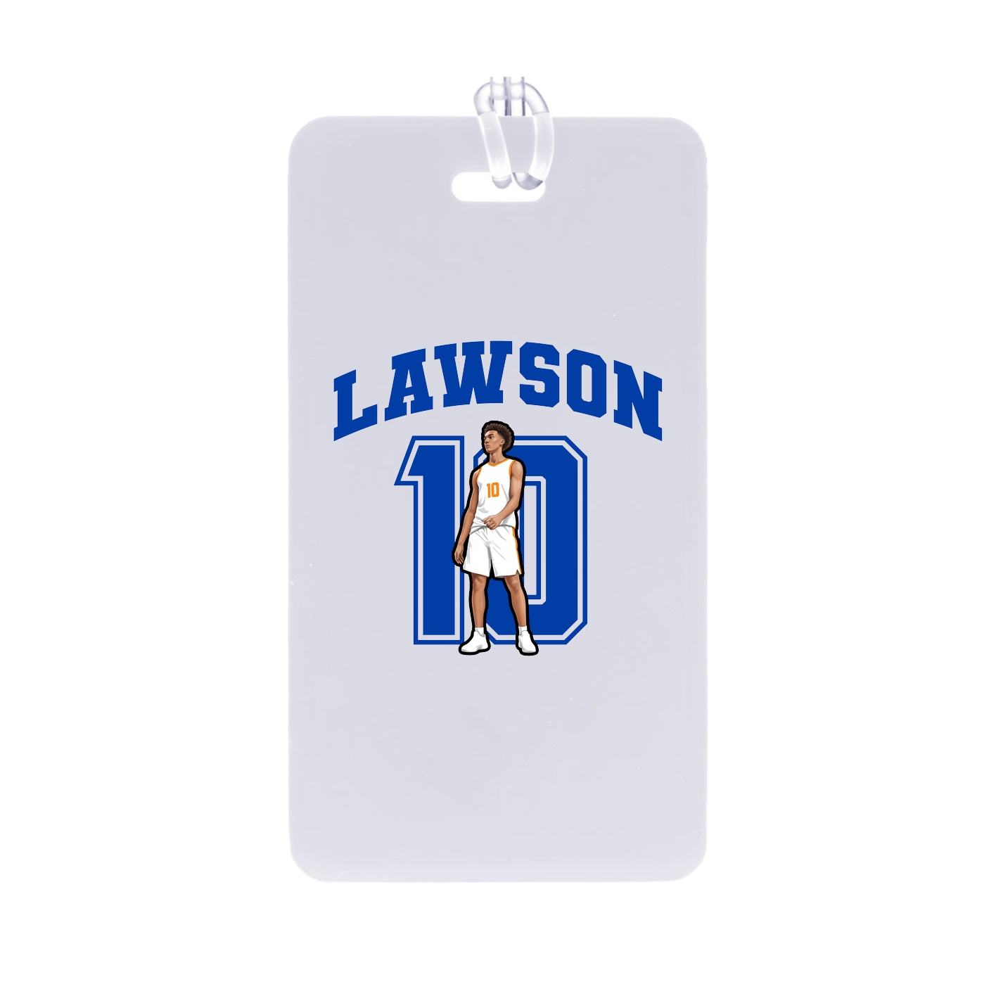 Bag Tag — Number in Classic