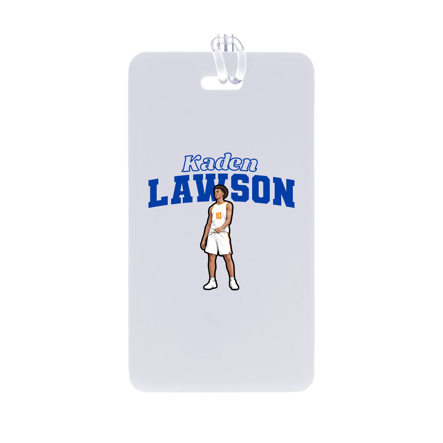 Bag Tag — Name Arch in Classic