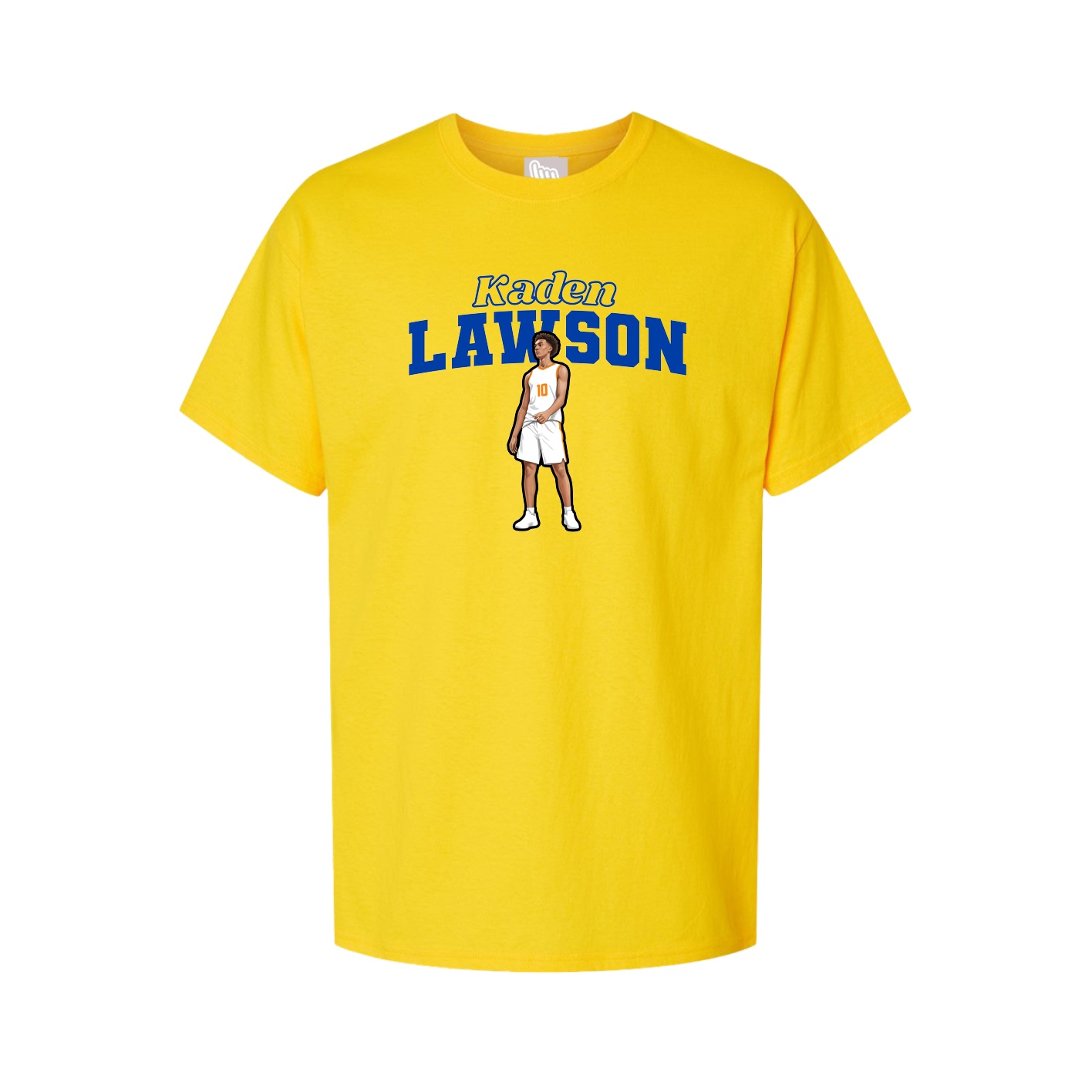 Tee — Name Arch in Gold