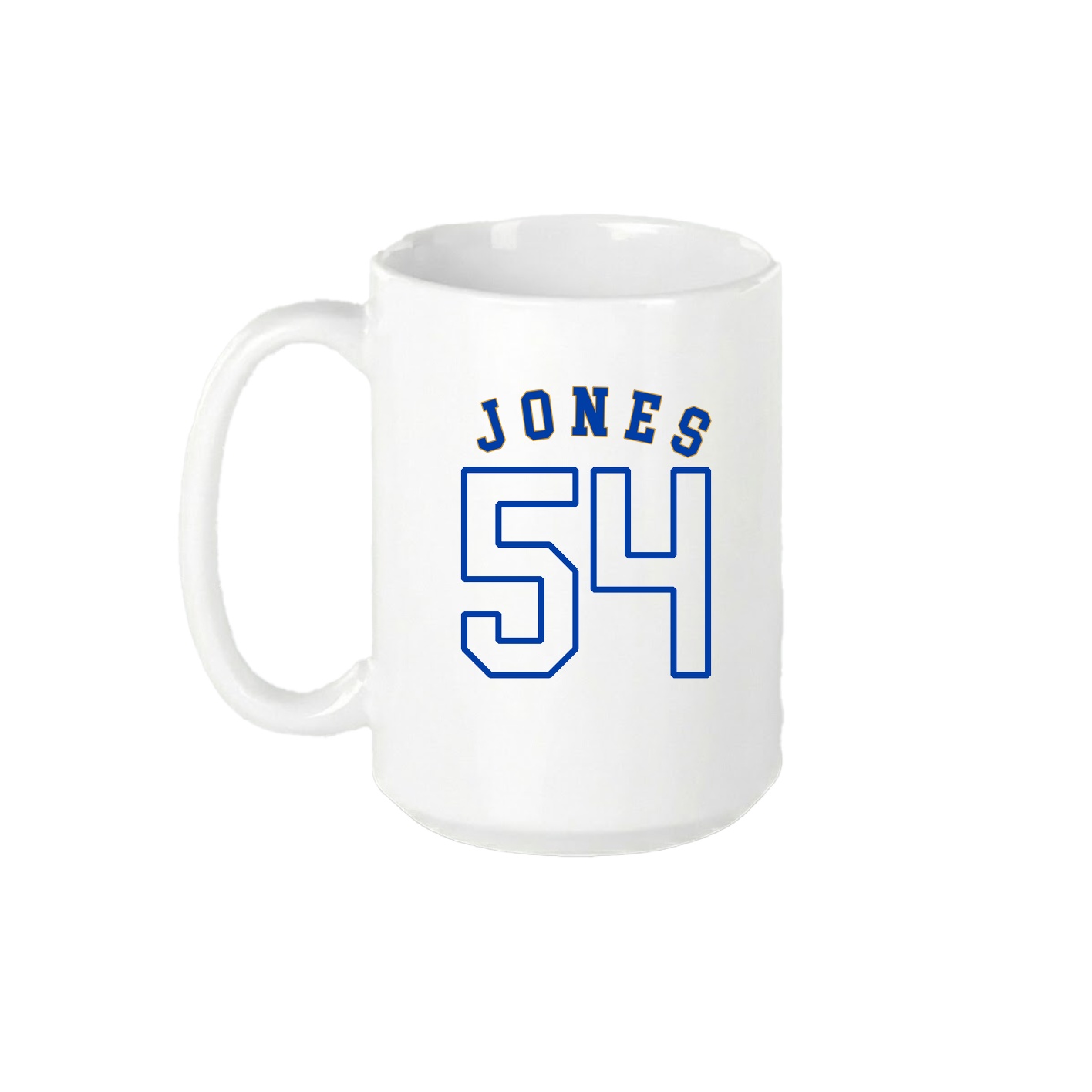 15oz Coffee Mug — Shirsey Arch in White