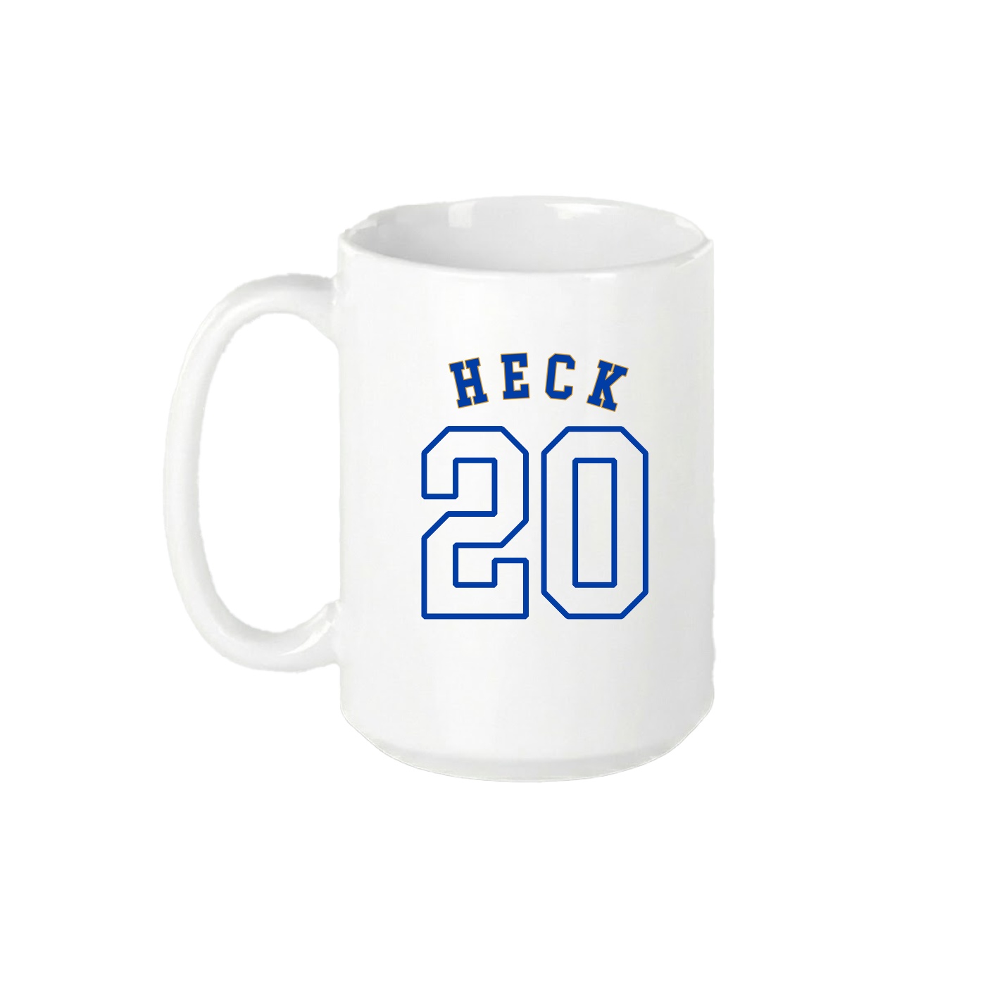 15oz Coffee Mug — Shirsey Arch in White