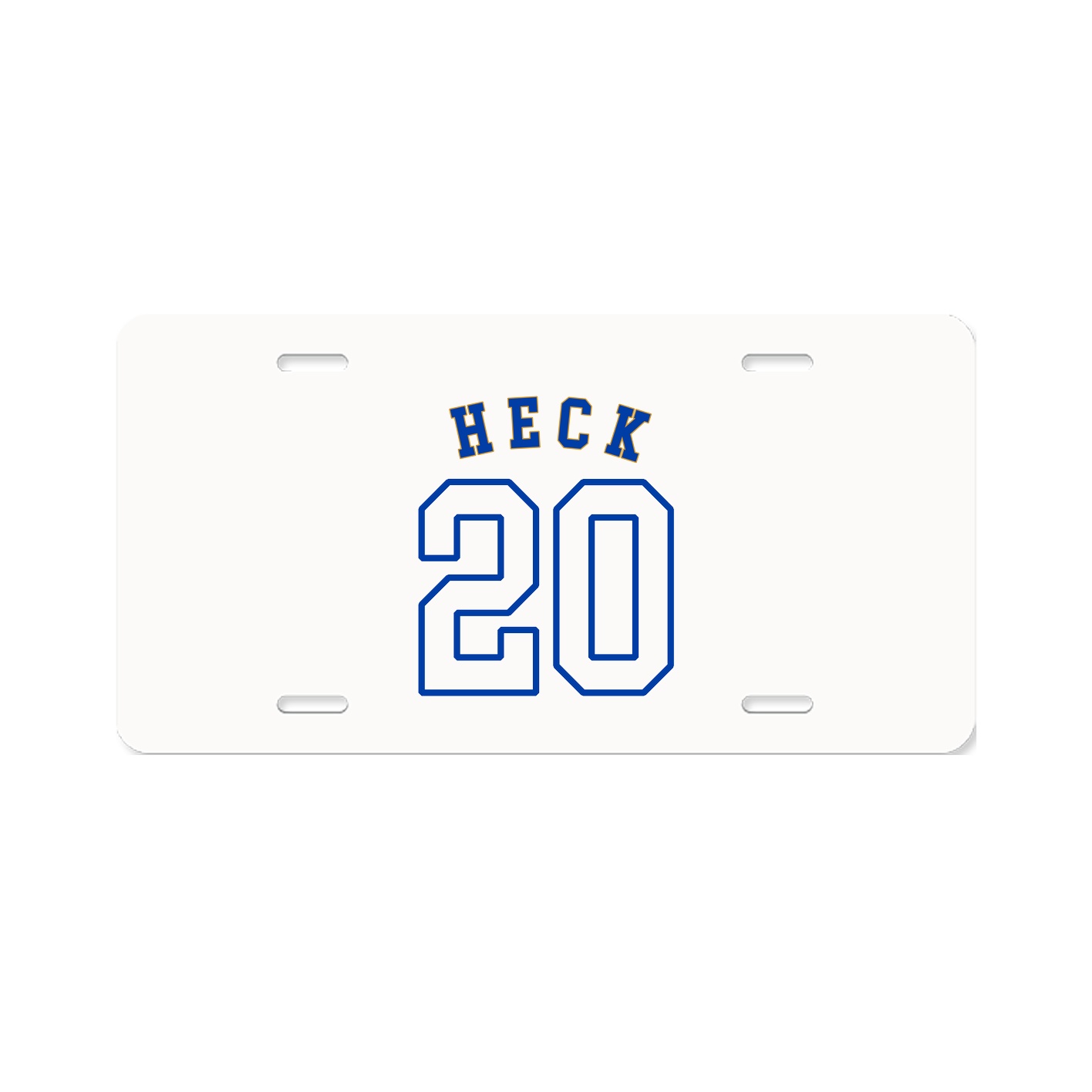 License Plate — Shirsey Arch in Classic
