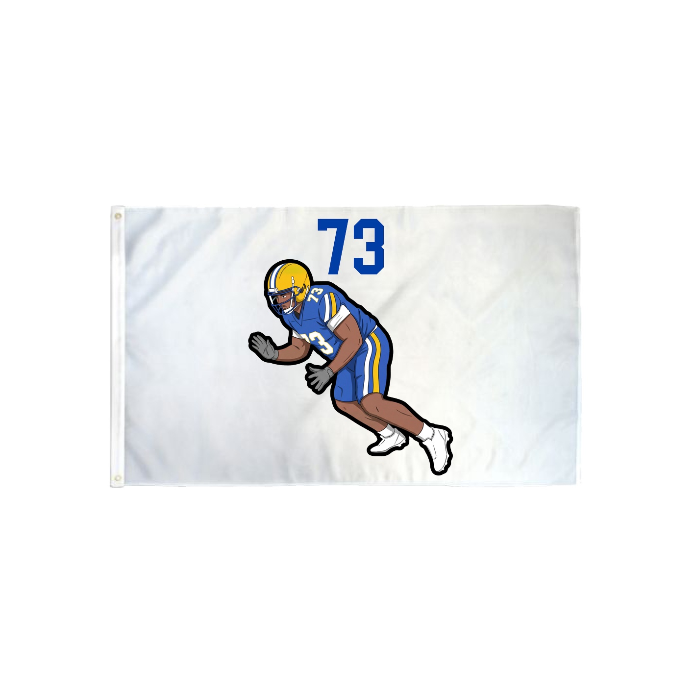 3x5 Flag — Number Top in Classic