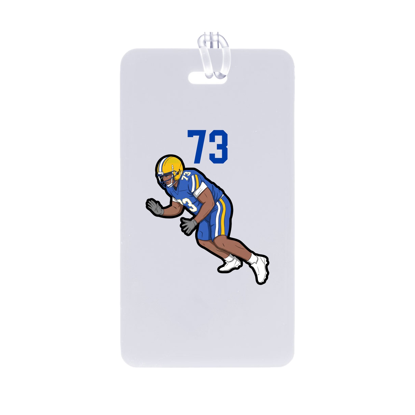 Bag Tag — Number Top in Classic