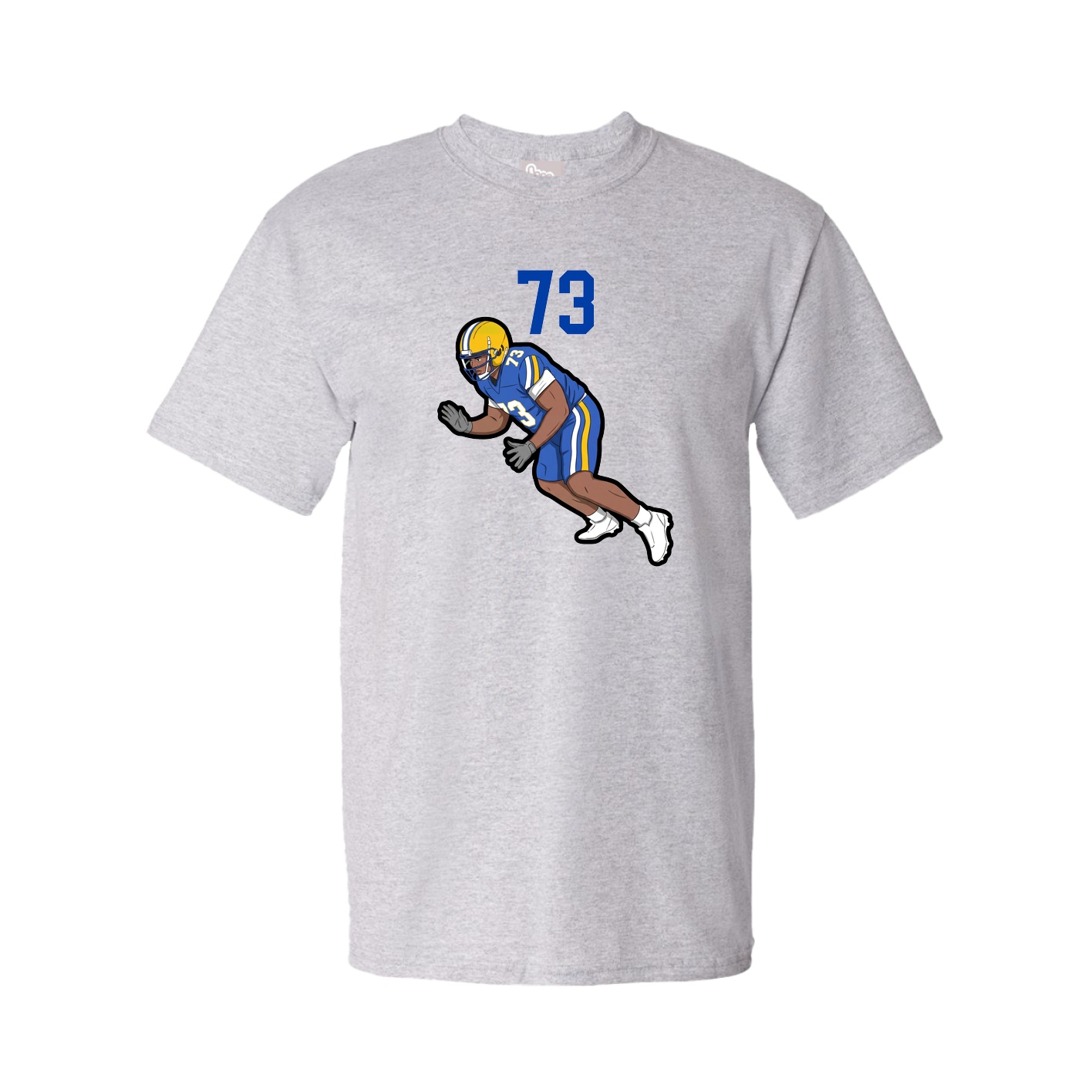 Tee — Number Top in Grey