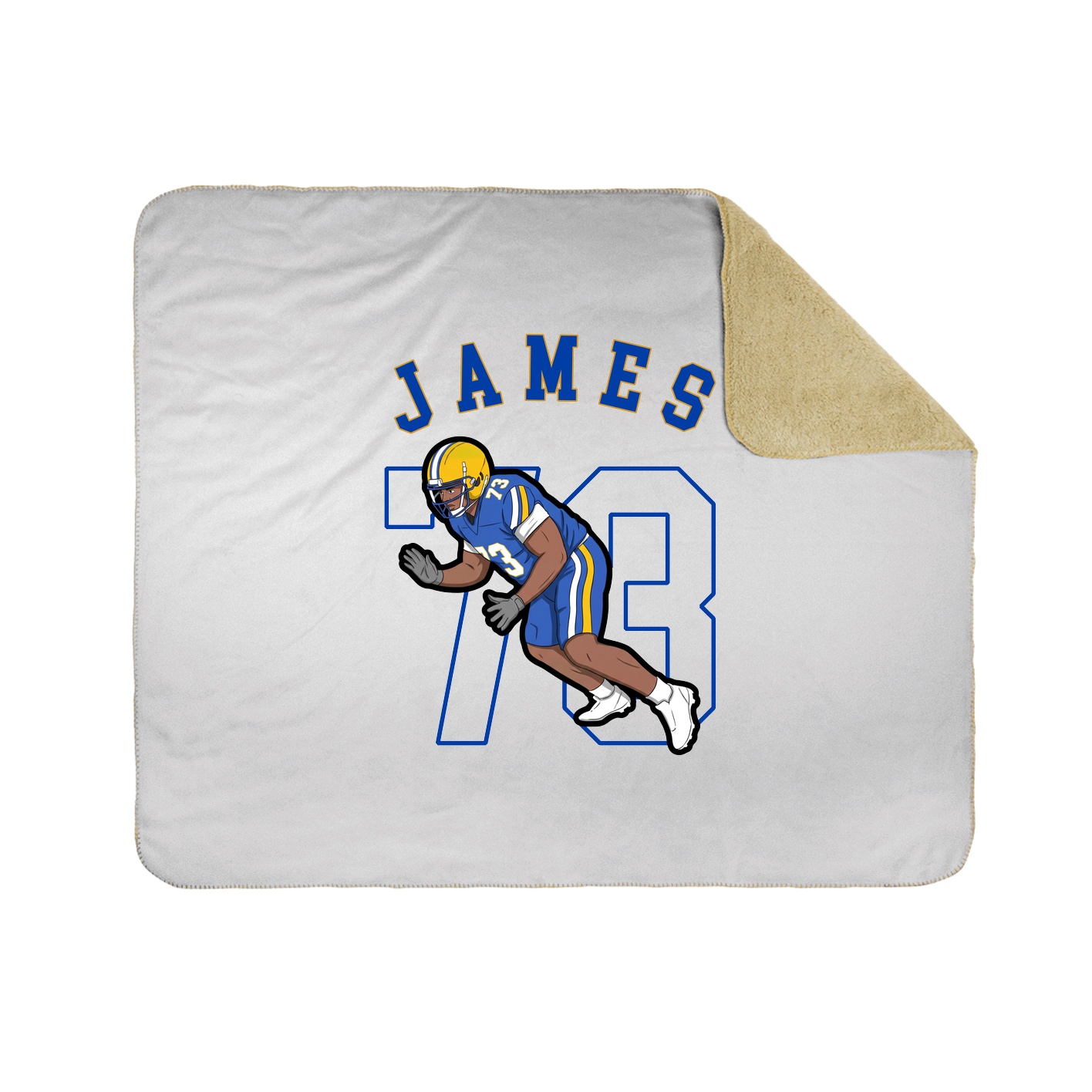 Throw Blanket — Shirsey Arch in White