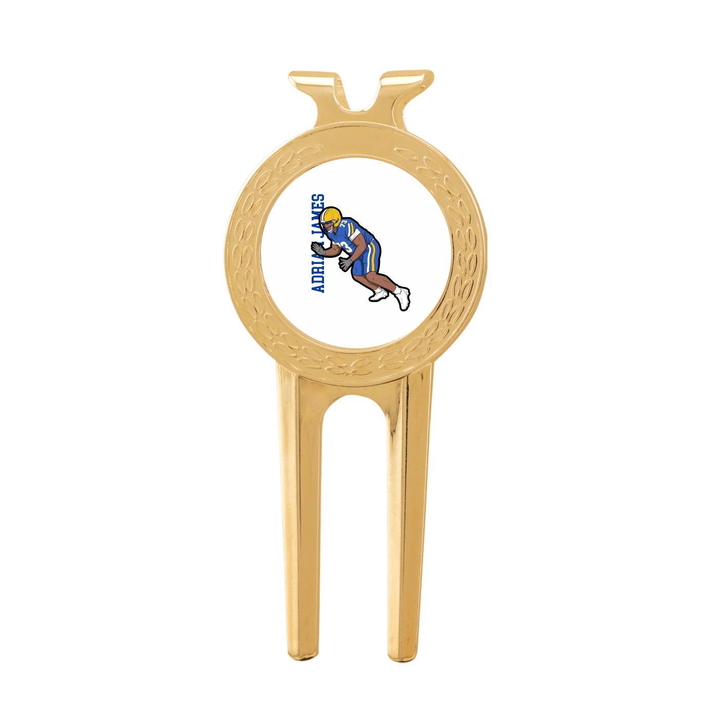 Divot Tool with Ball Marker — Name Vertical in Classic