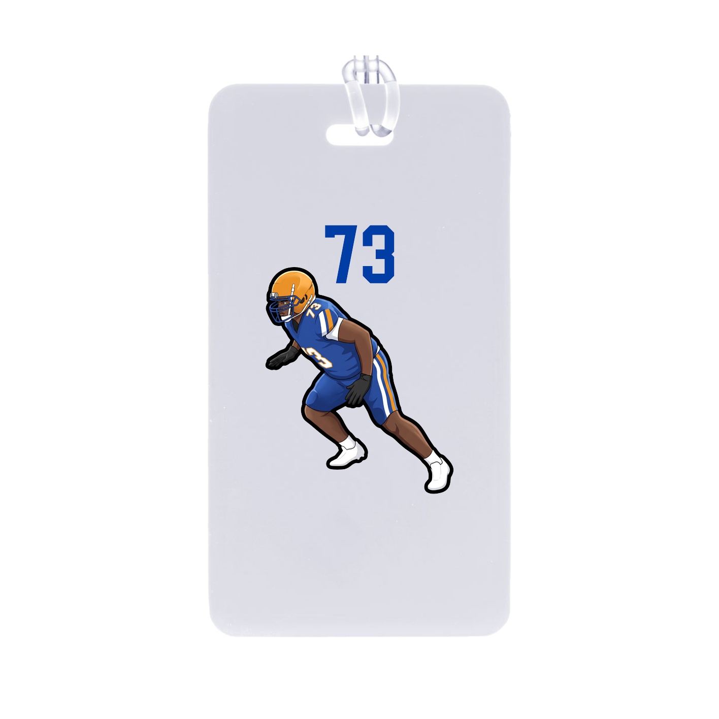 Bag Tag — Number Top in Classic
