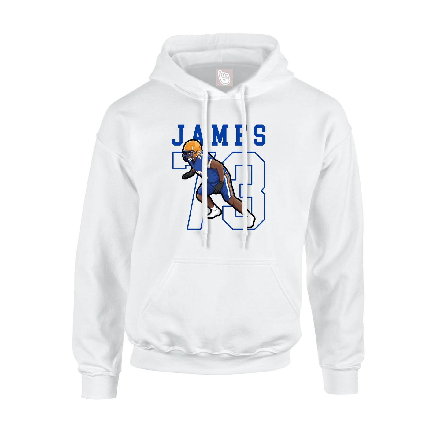 Youth Hoodie — Shirsey in White