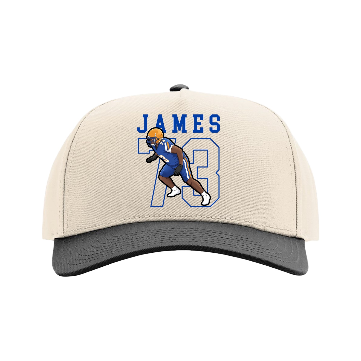 Full Fabric Five-Panel Champ Cap