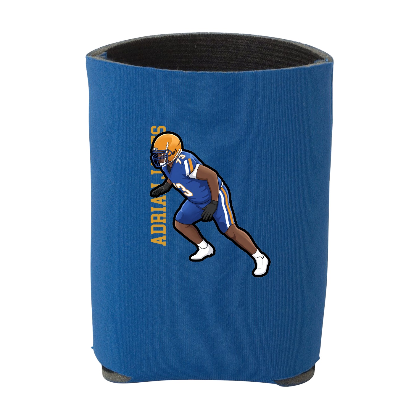 Can Holder — Name Vertical in Royal