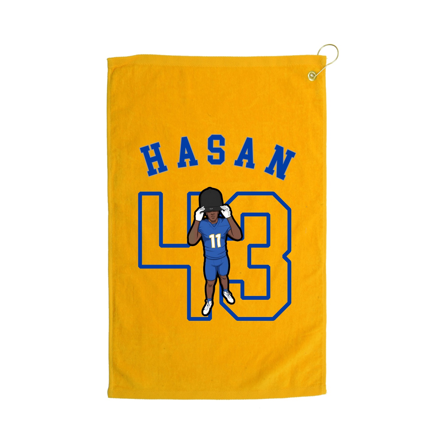 Golf Towel — Shirsey Arch in Gold