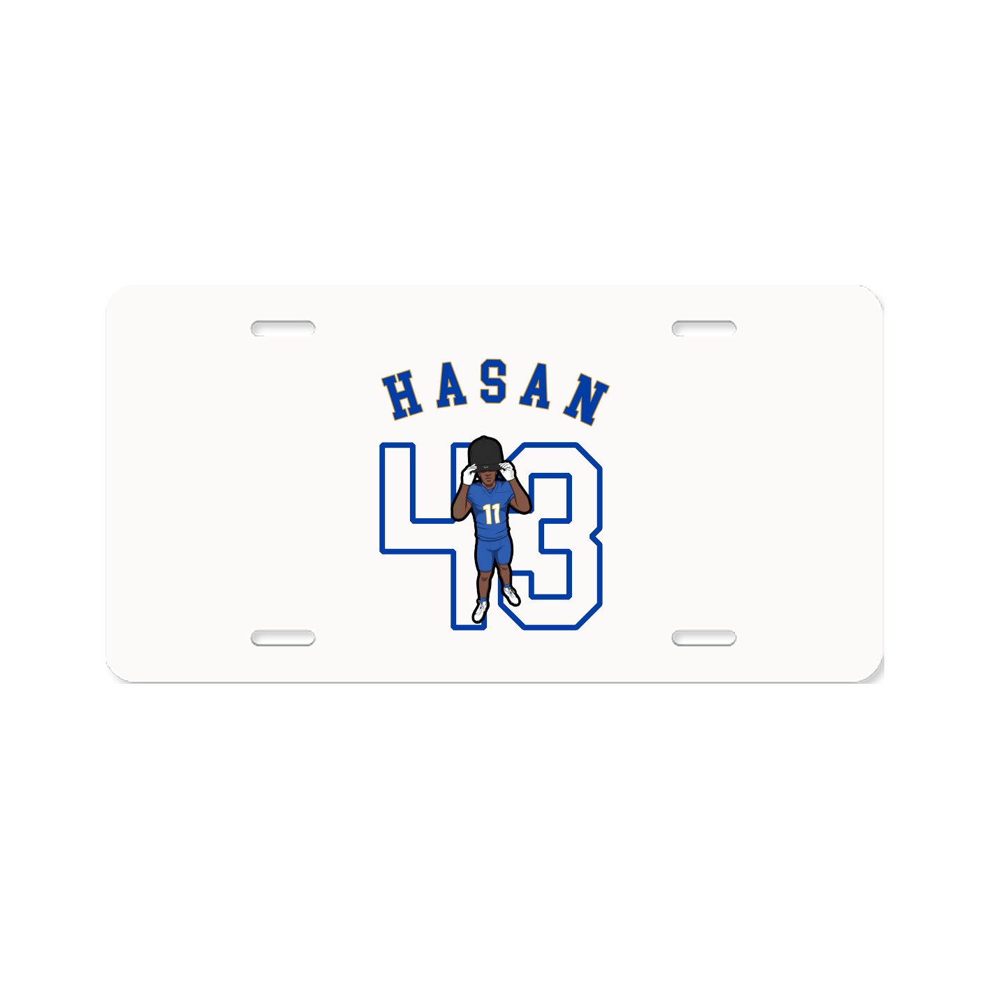 License Plate — Shirsey Arch in Classic