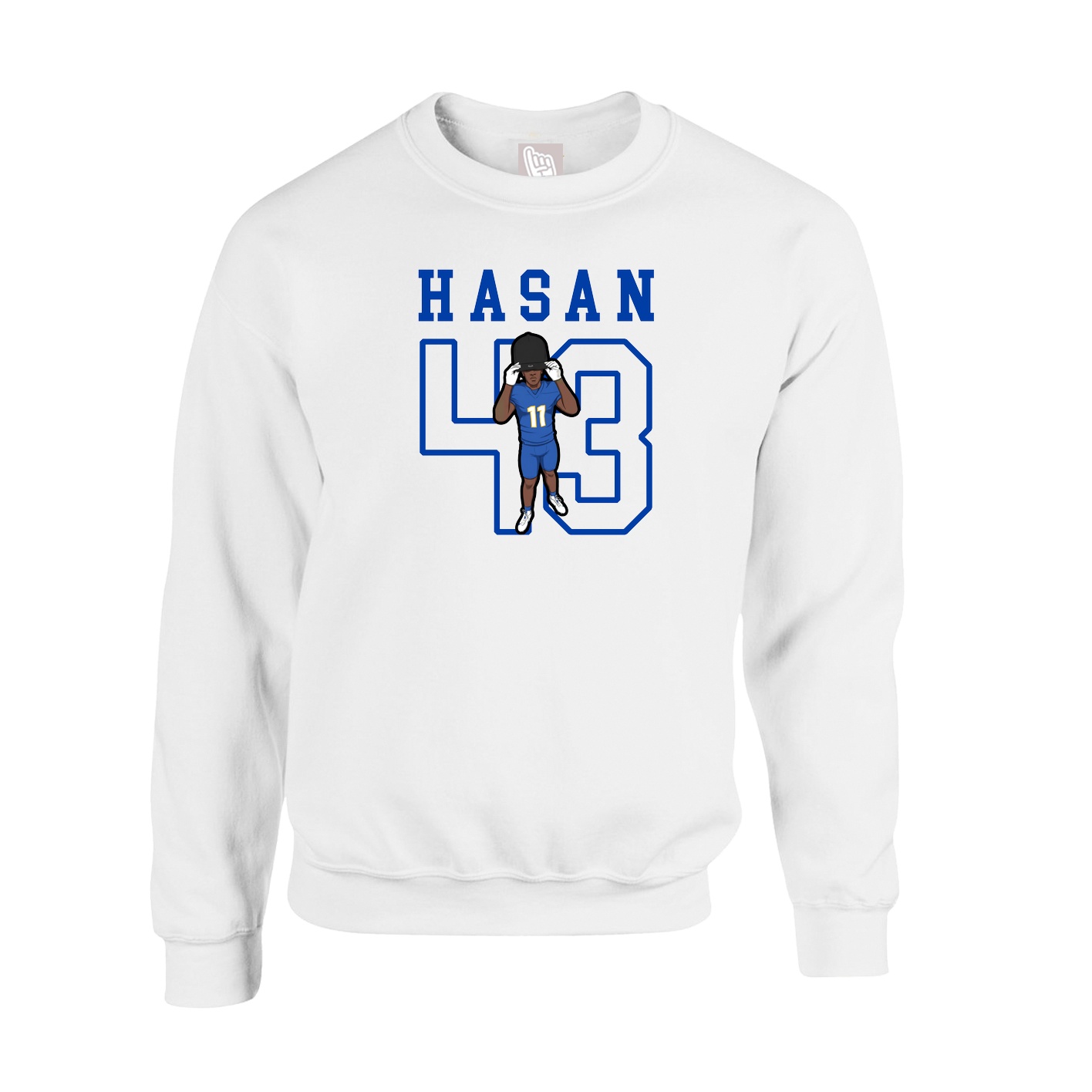 Fleece Crew — Shirsey in White