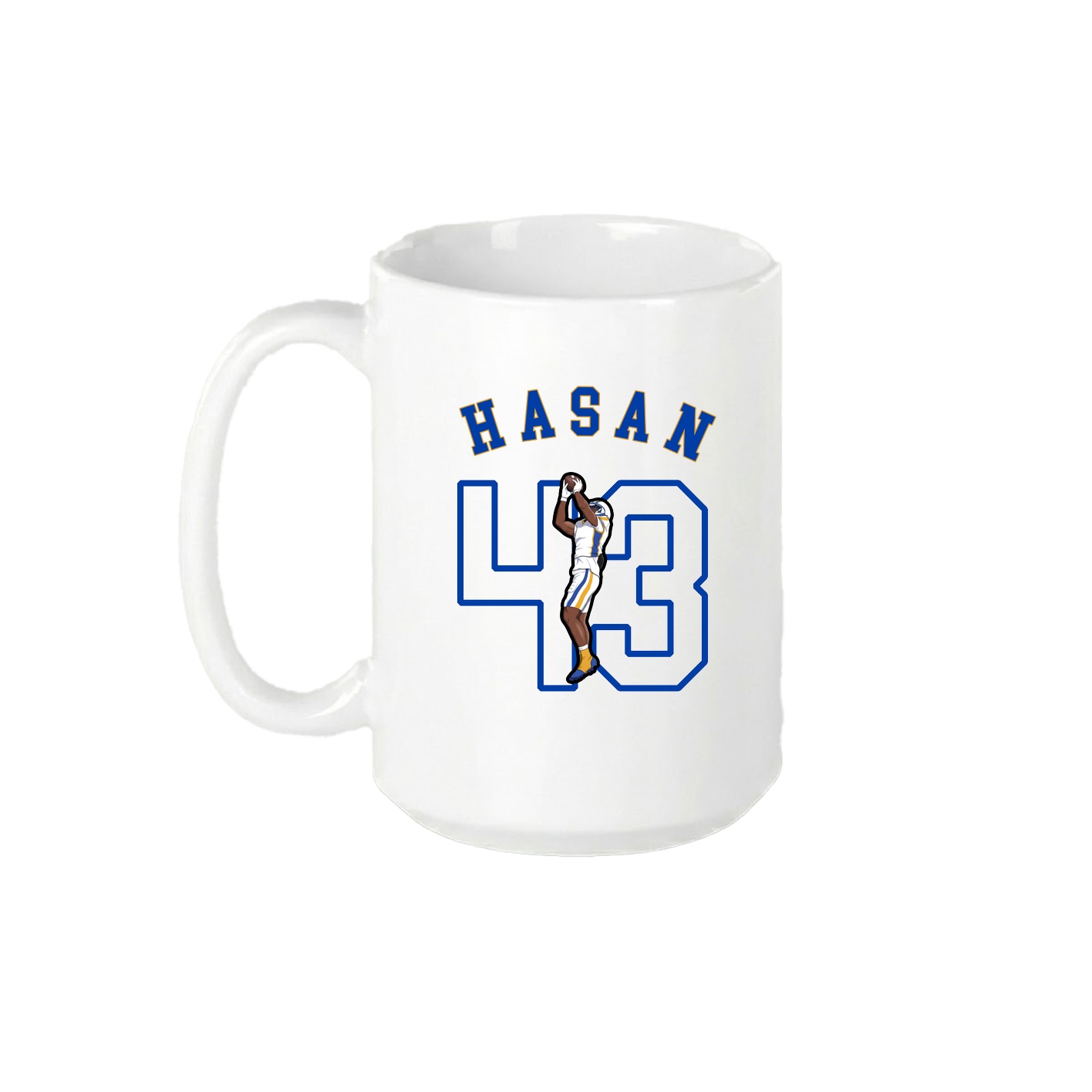15oz Coffee Mug — Shirsey Arch in White