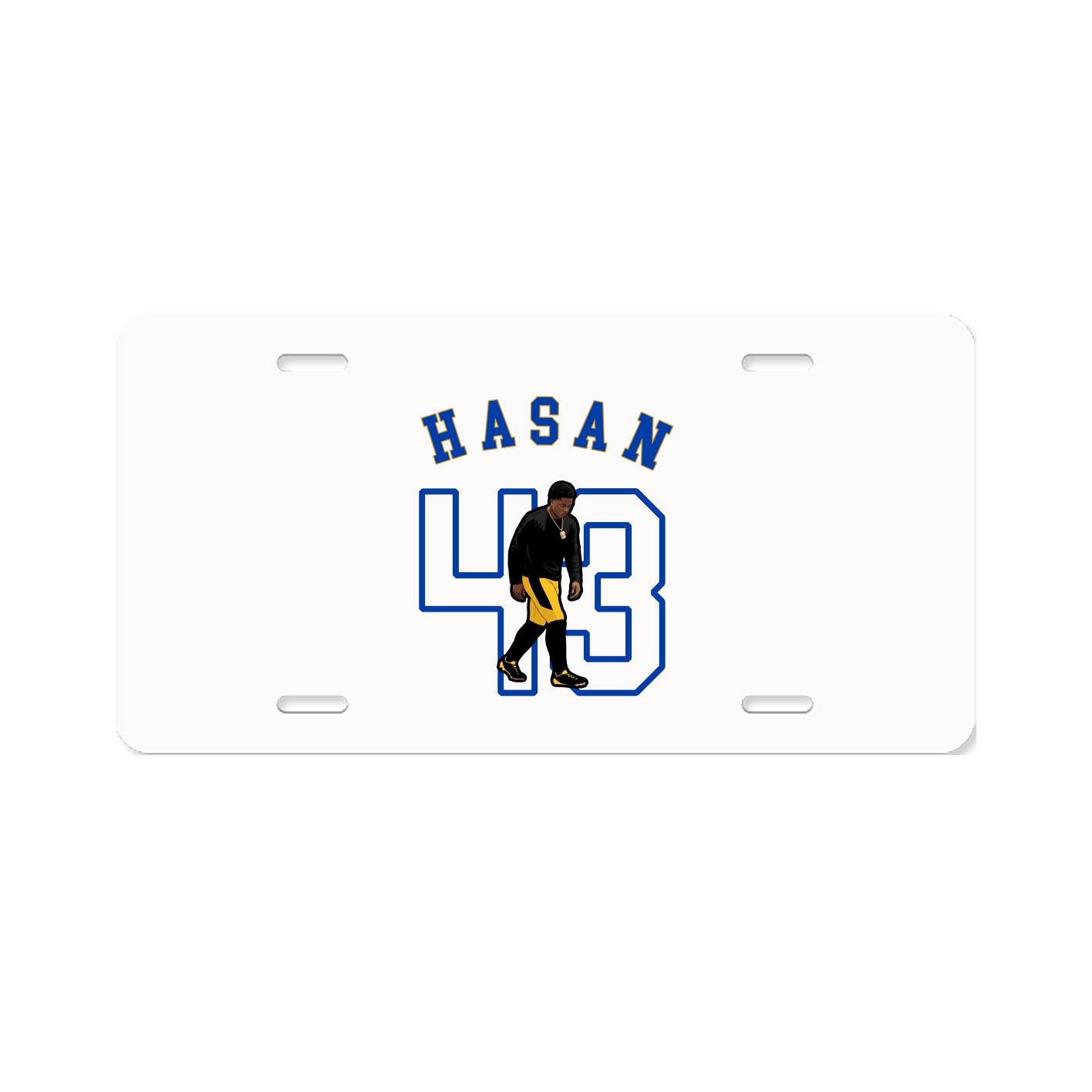License Plate — Shirsey Arch in Classic