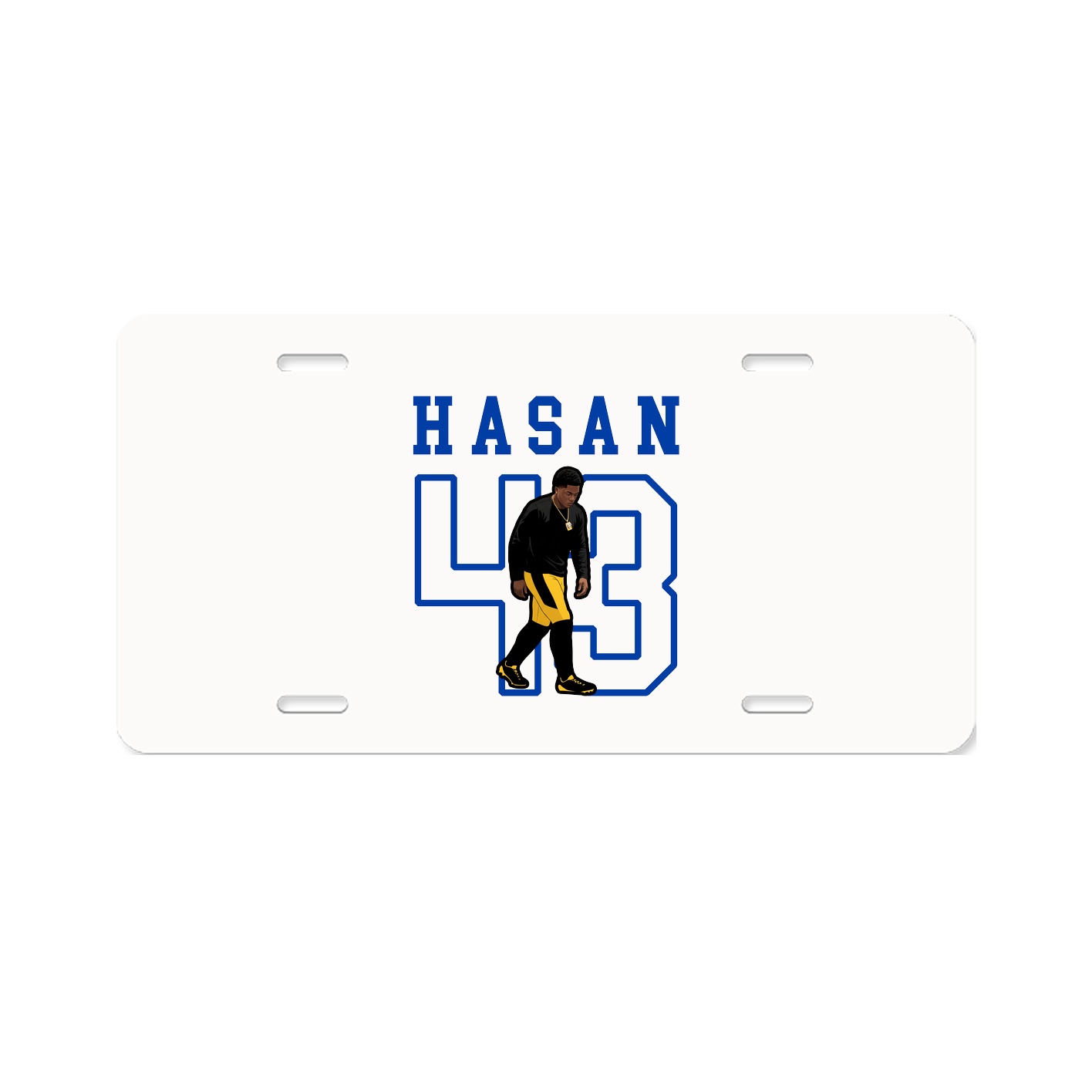 License Plate — Shirsey in Classic
