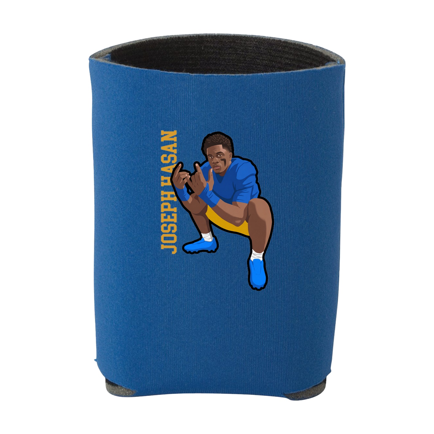 Can Holder — Name Vertical in Royal