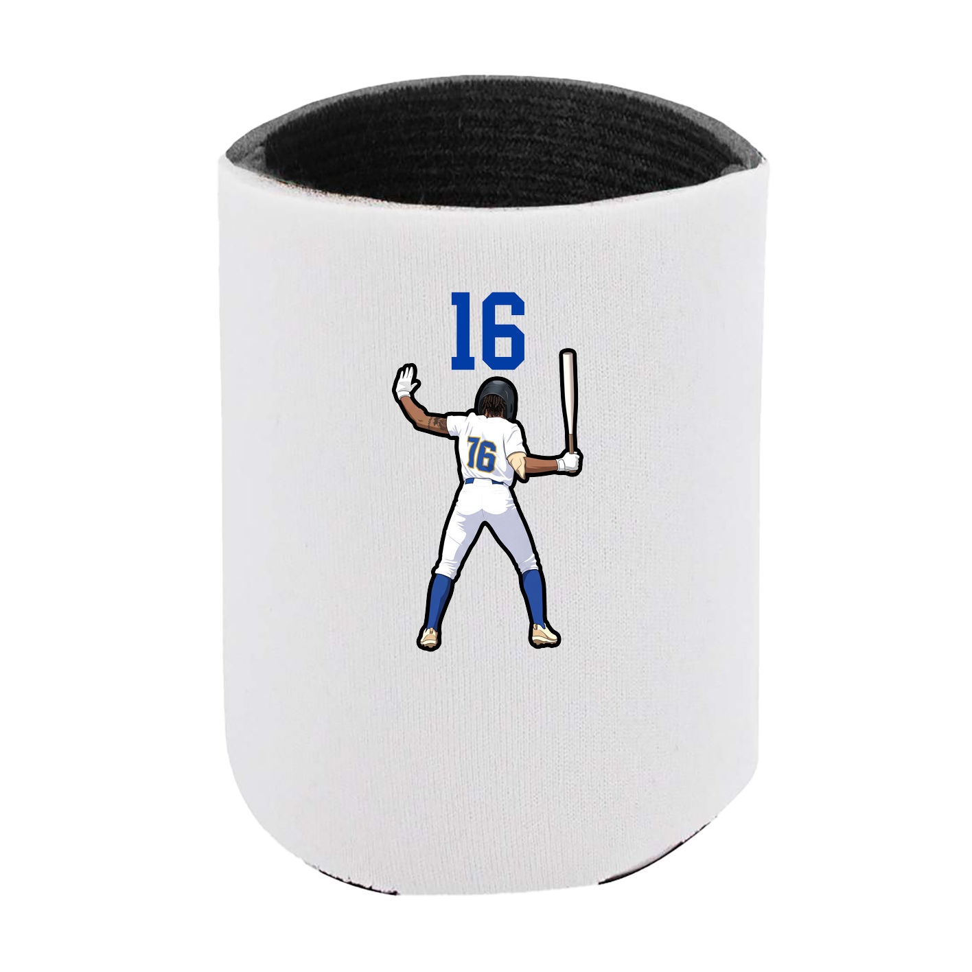 Can Holder — Number Top in White