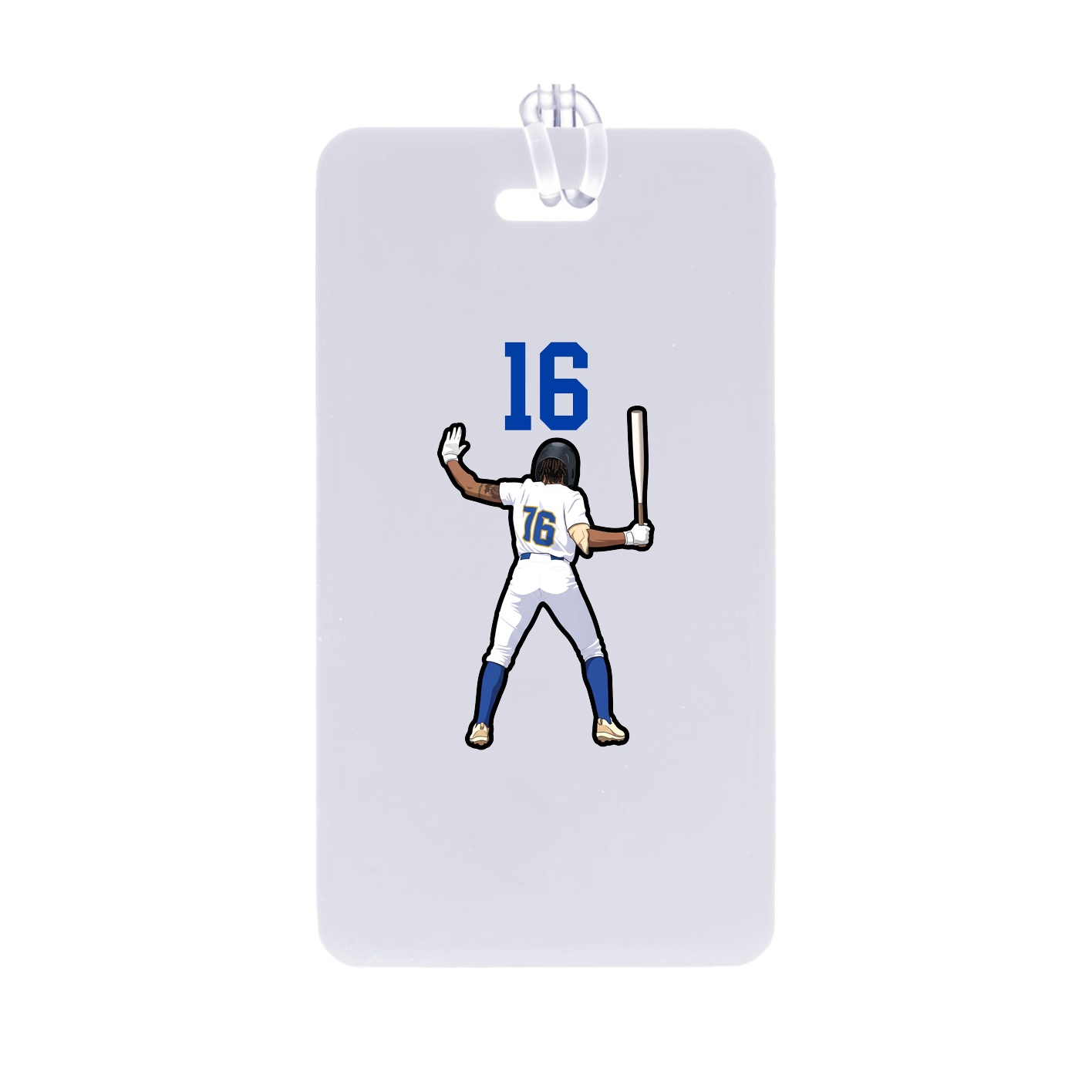 Bag Tag — Number Top in Classic
