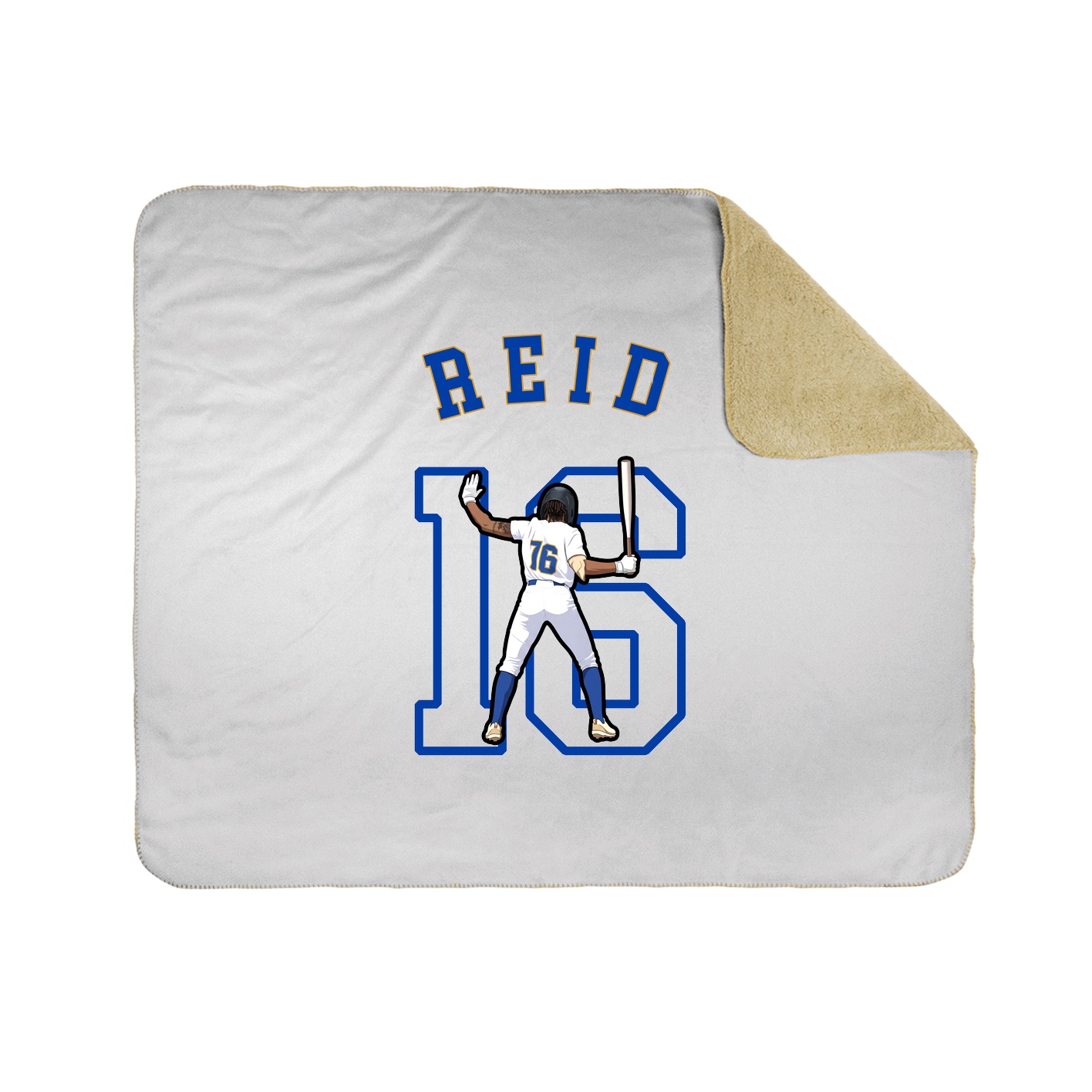 Throw Blanket — Shirsey Arch in White