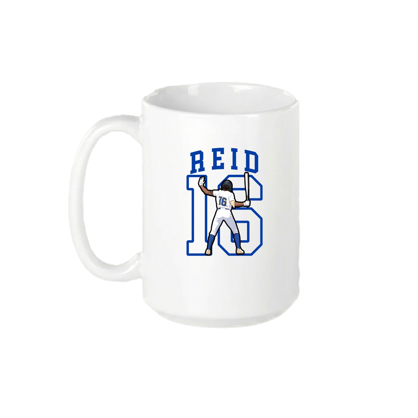 15oz Coffee Mug — Shirsey in White