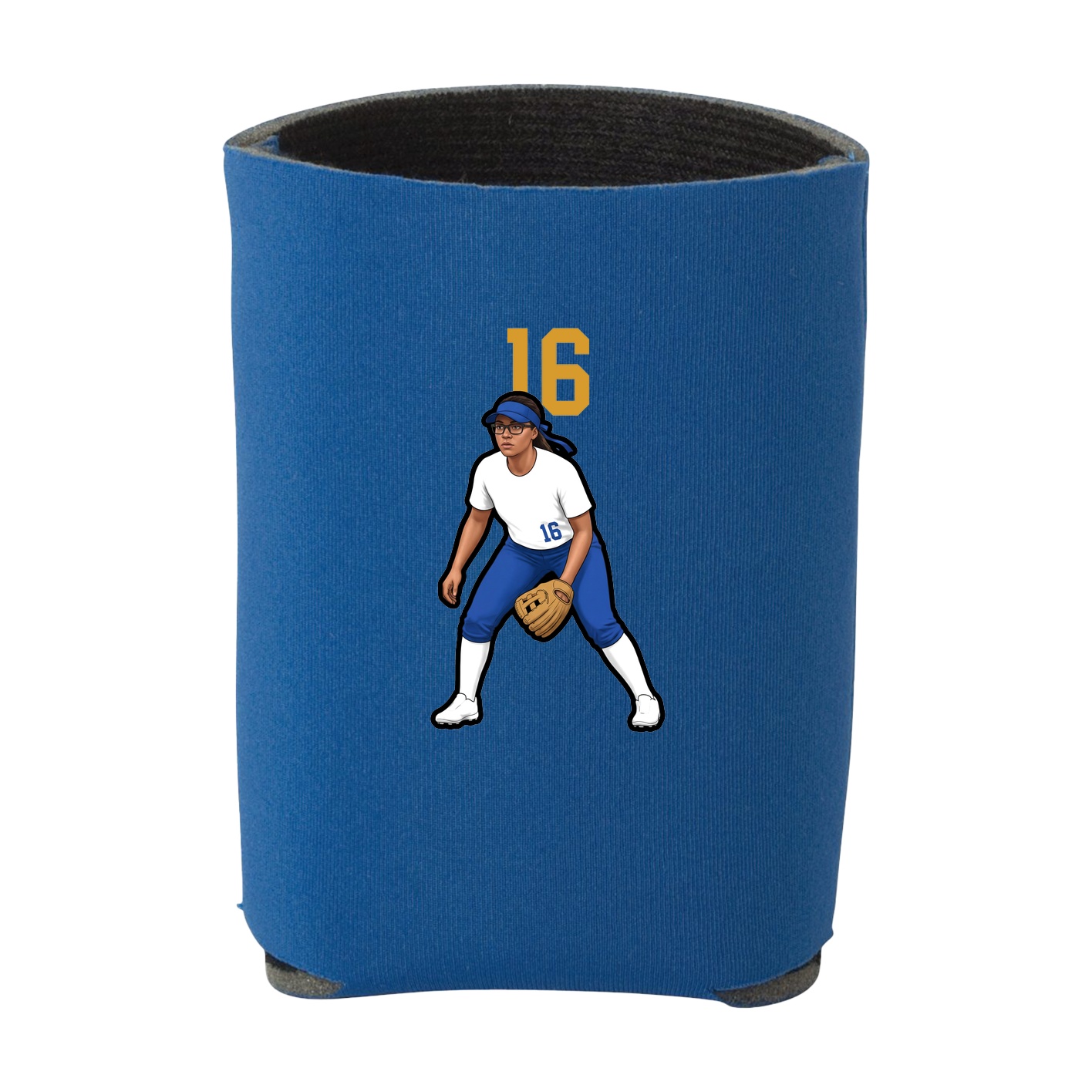 Can Holder — Number Top in Royal