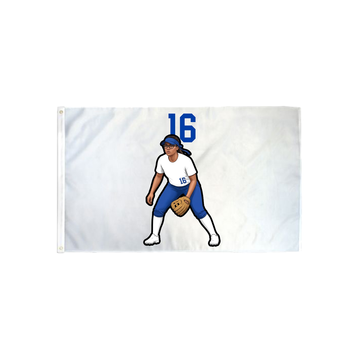 3x5 Flag — Number Top in Classic