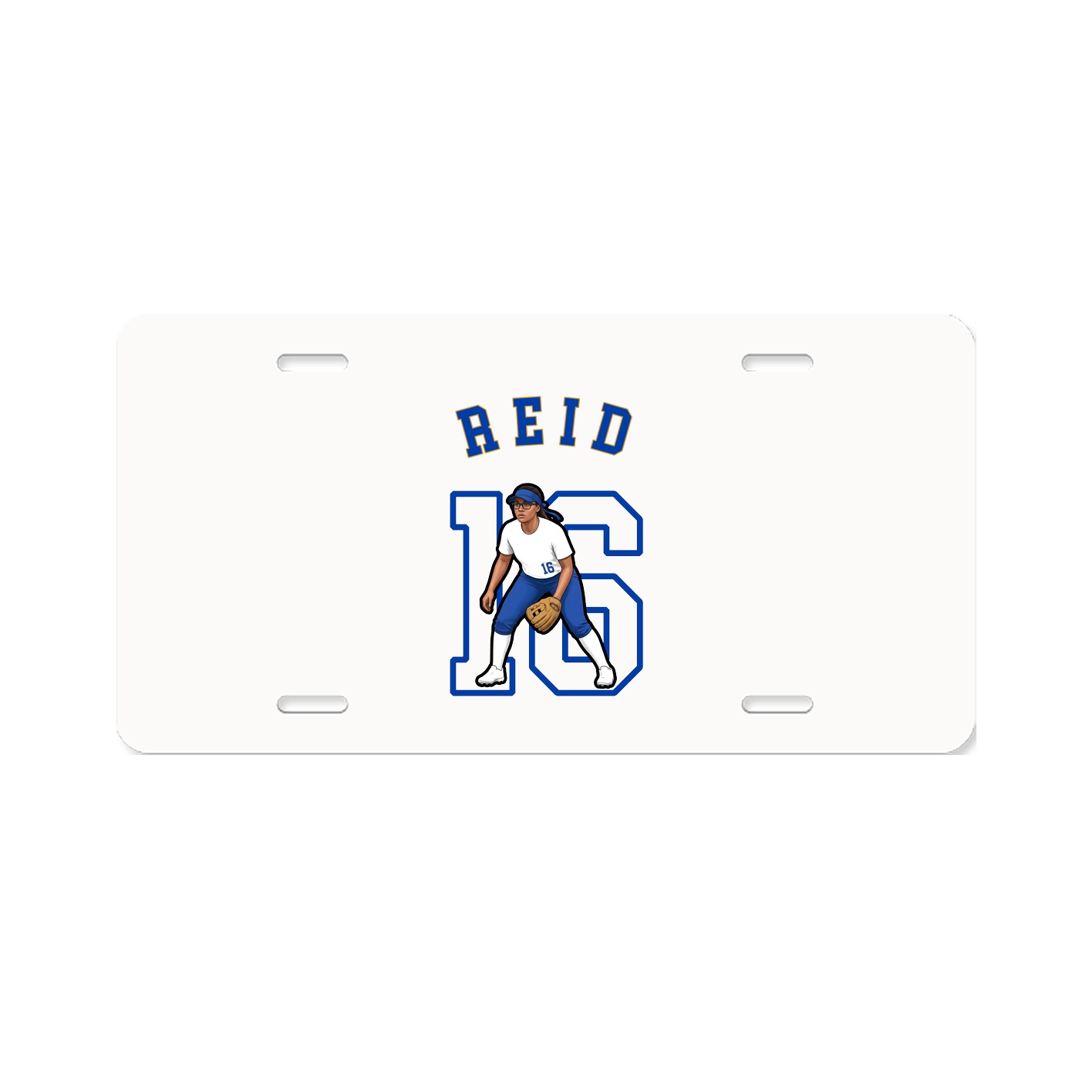 License Plate — Shirsey Arch in Classic
