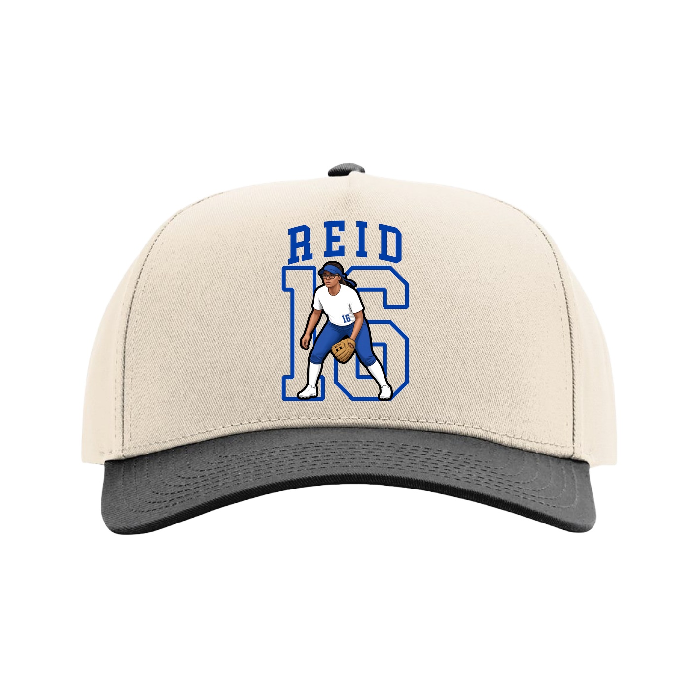 Full Fabric Five-Panel Champ Cap
