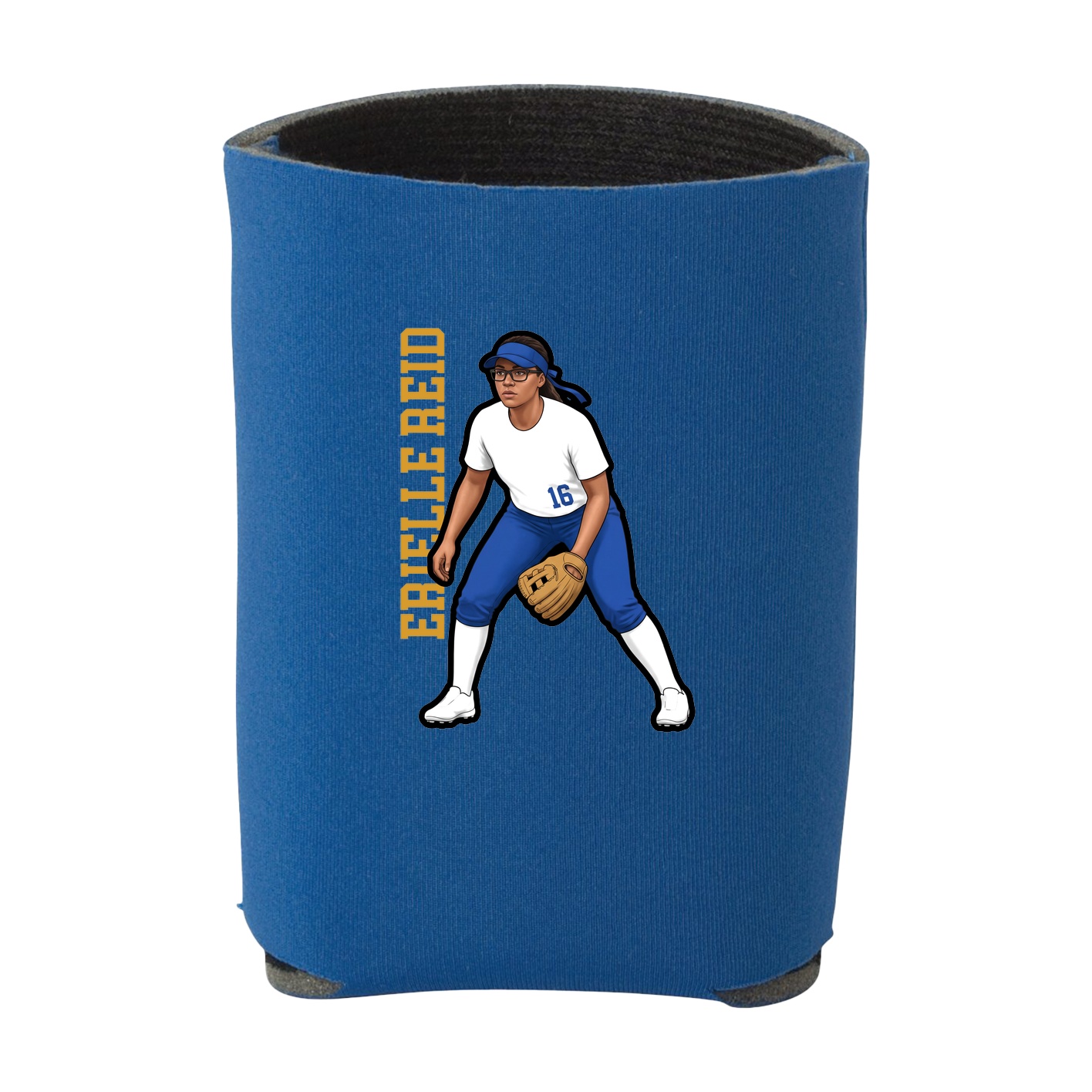 Can Holder — Name Vertical in Royal