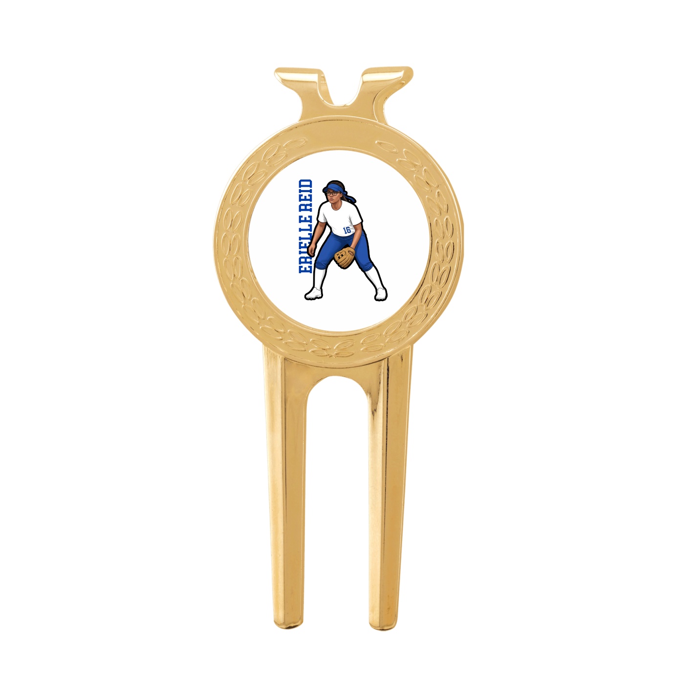 Divot Tool with Ball Marker — Name Vertical in Classic