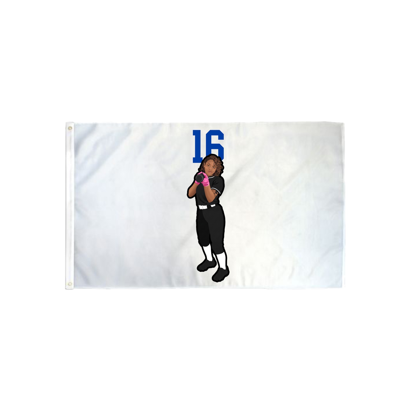 3x5 Flag — Number Top in Classic
