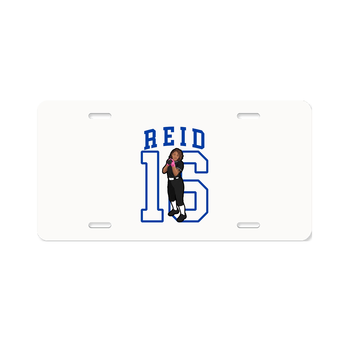Aluminum License Plate