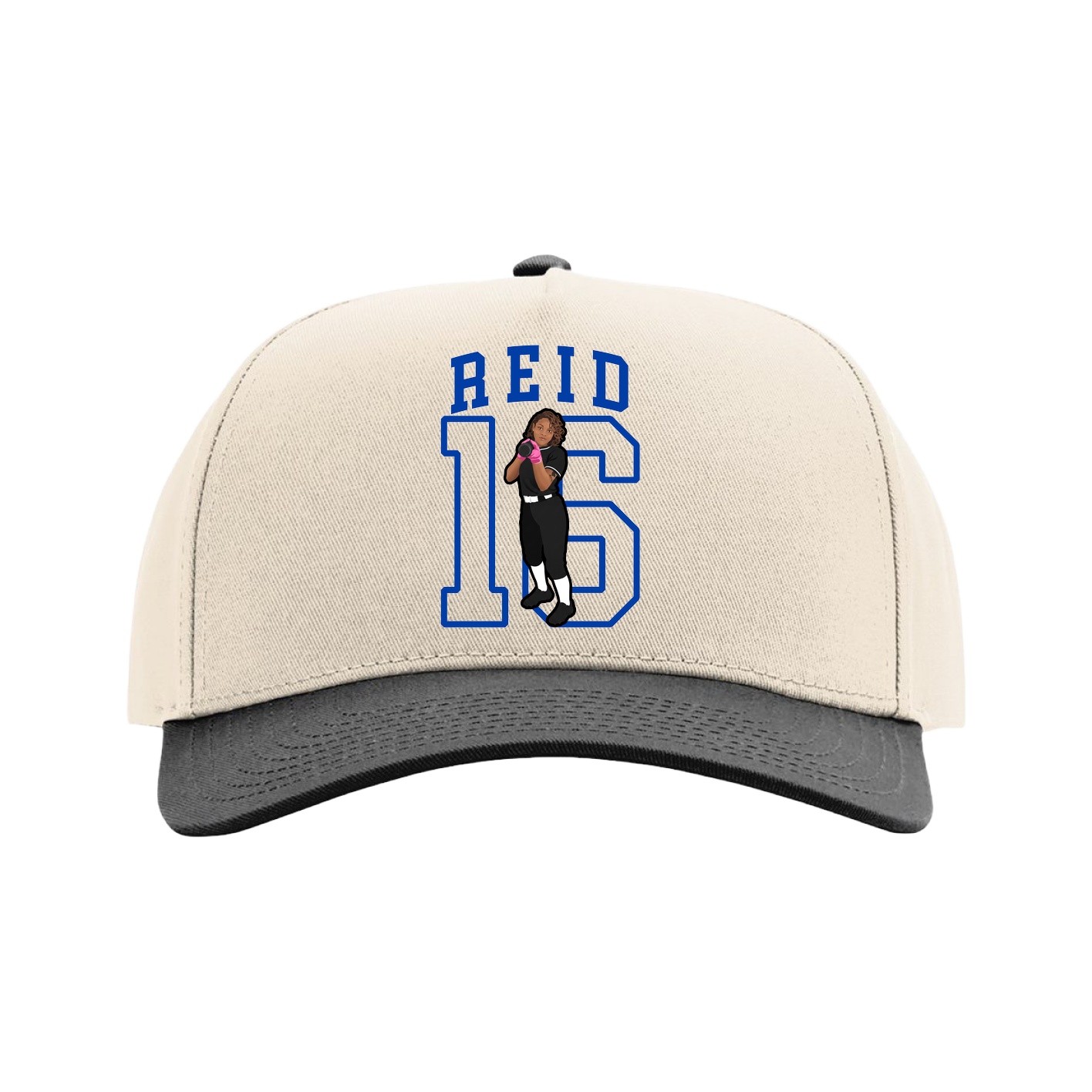 Full Fabric Five-Panel Champ Cap