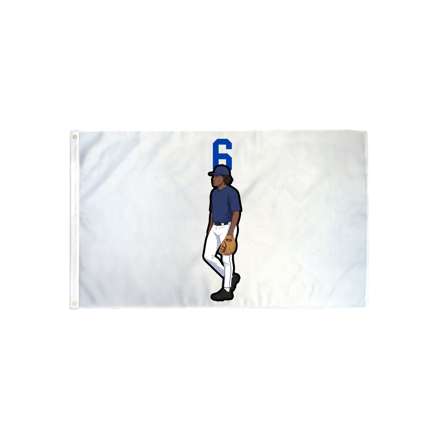 3x5 Flag — Number Top in Classic