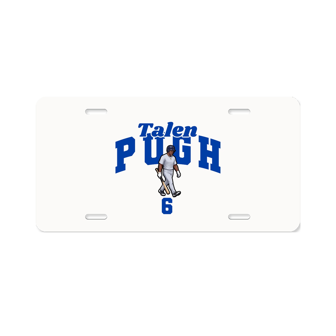 License Plate — Signature Arch in Classic