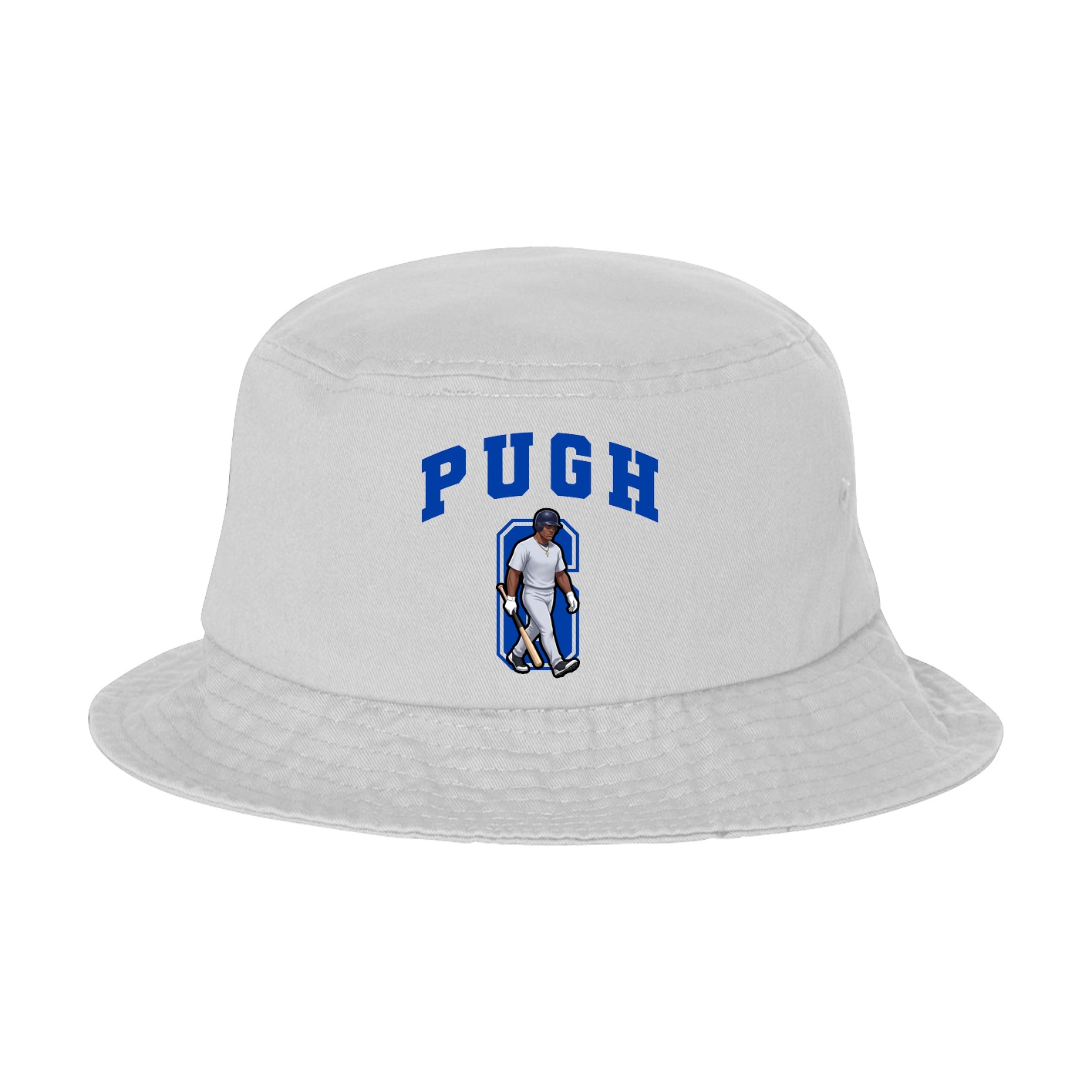 Bucket Cap — Number in White