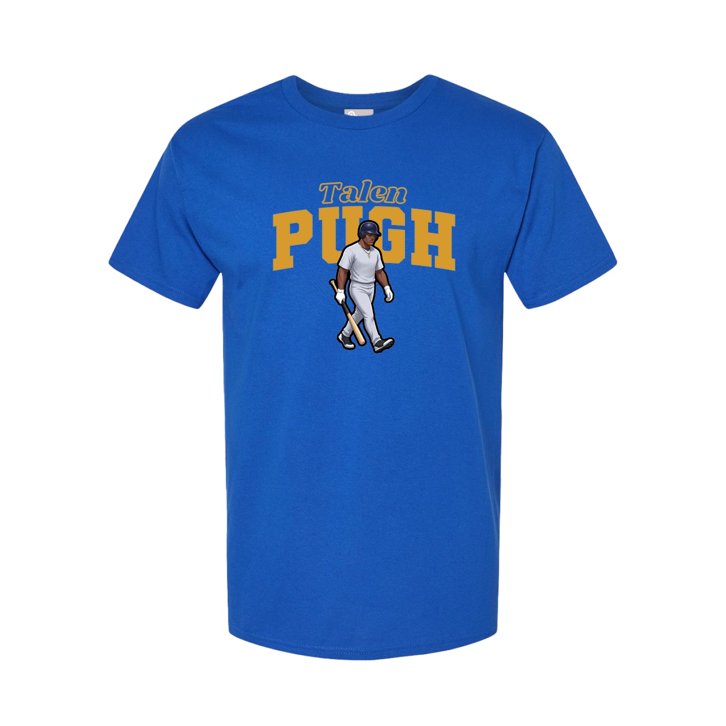 Youth Tee — Name Arch in Royal