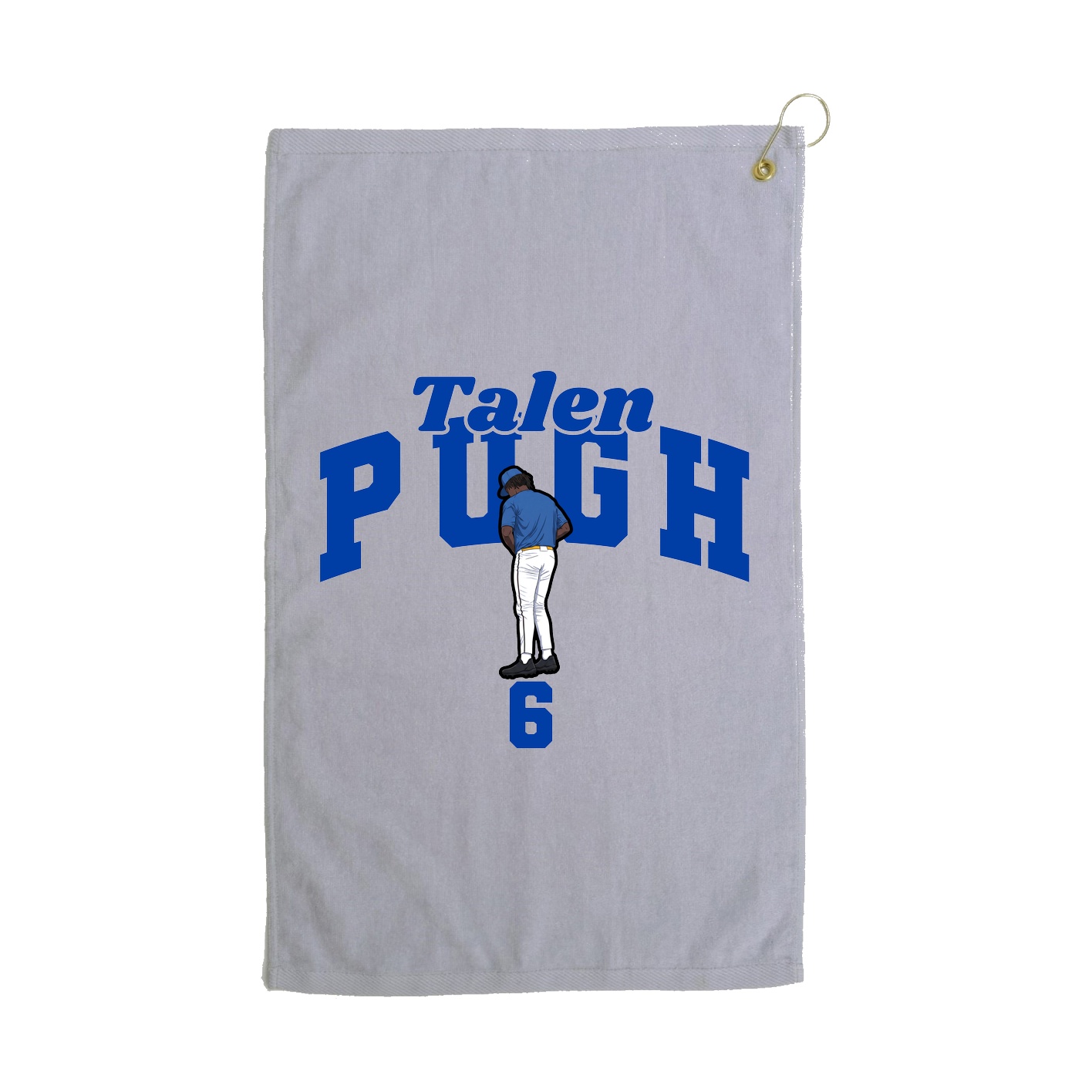 Golf Towel — Signature Arch in Grey