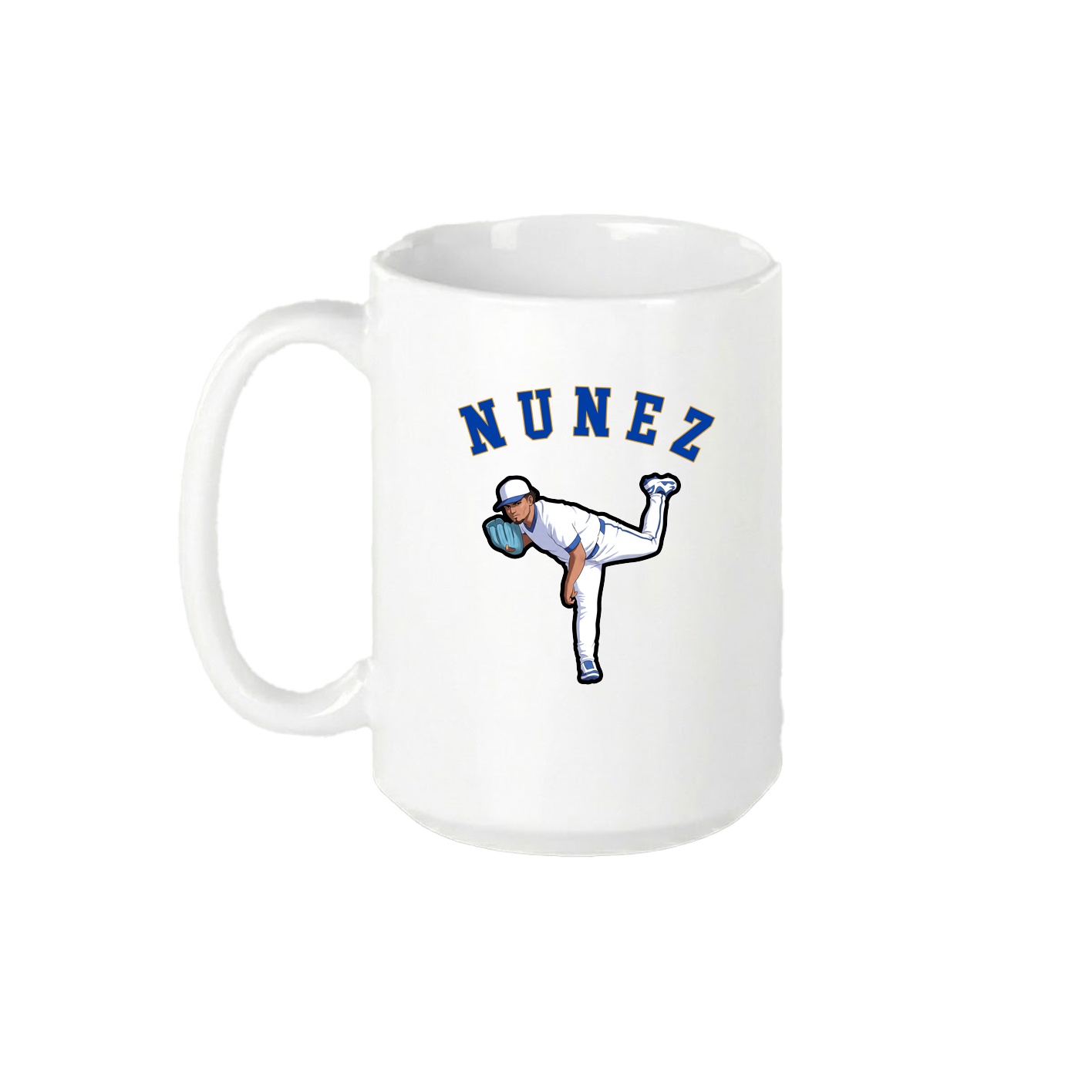 15oz Coffee Mug — Shirsey Arch in White